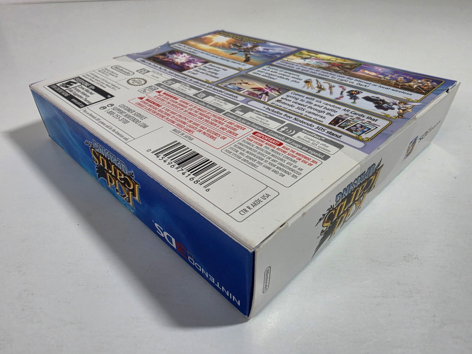 Kid Icarus: Uprising (3DS) – Cartridge, Big Box & Stand ONLY – No Case/Cards