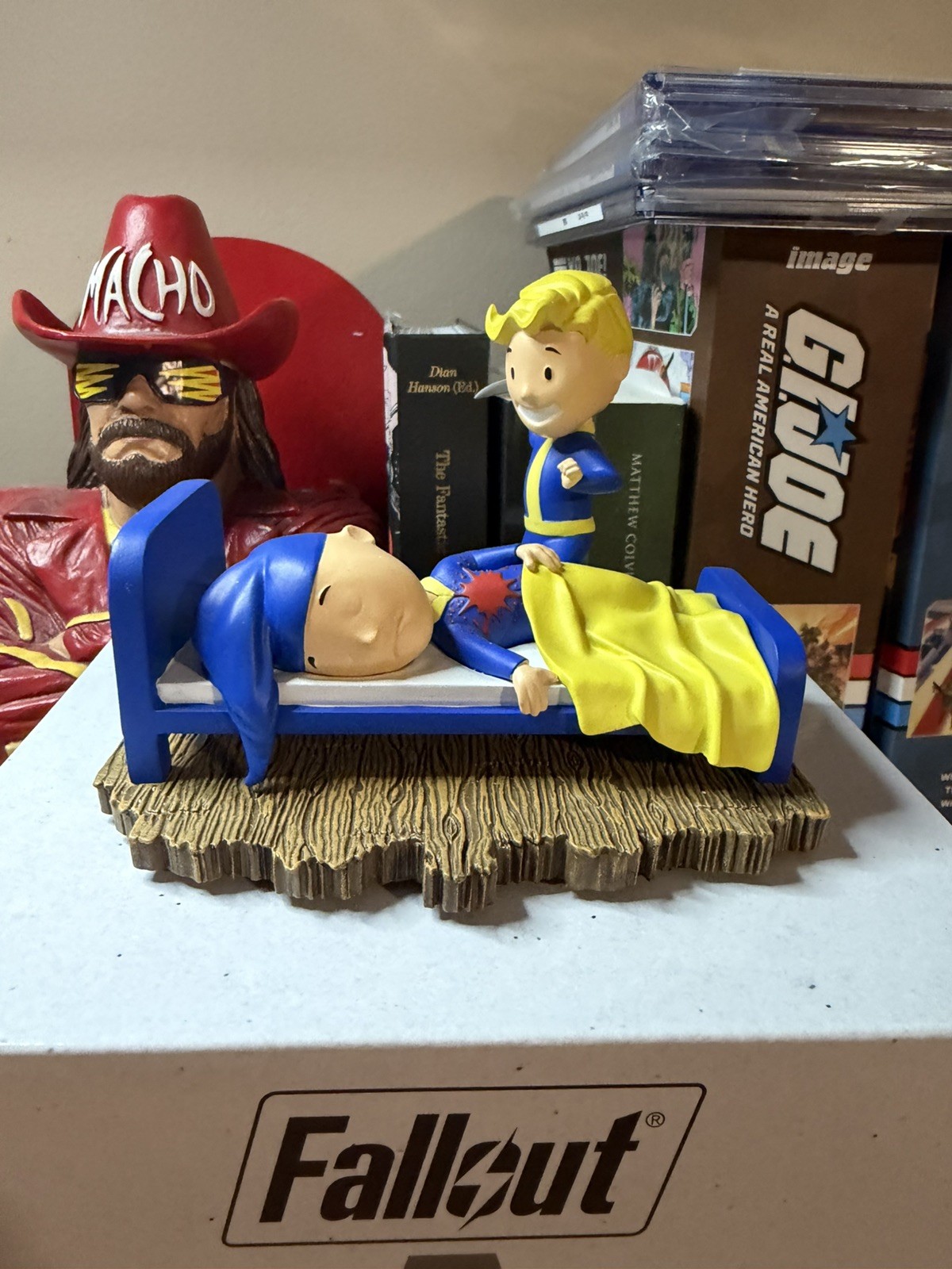 Fallout Vault Boy Mr. Sandman Statue Technicolor Color Variant Limited Edition