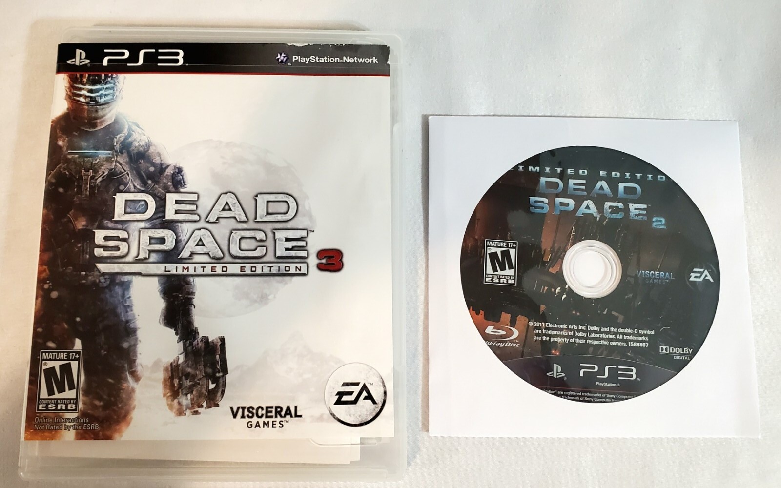 Dead Space 2 LE & 3 (Sony PlayStation 3, 2011) VGC FAST SHIPPING📦🎮🔥