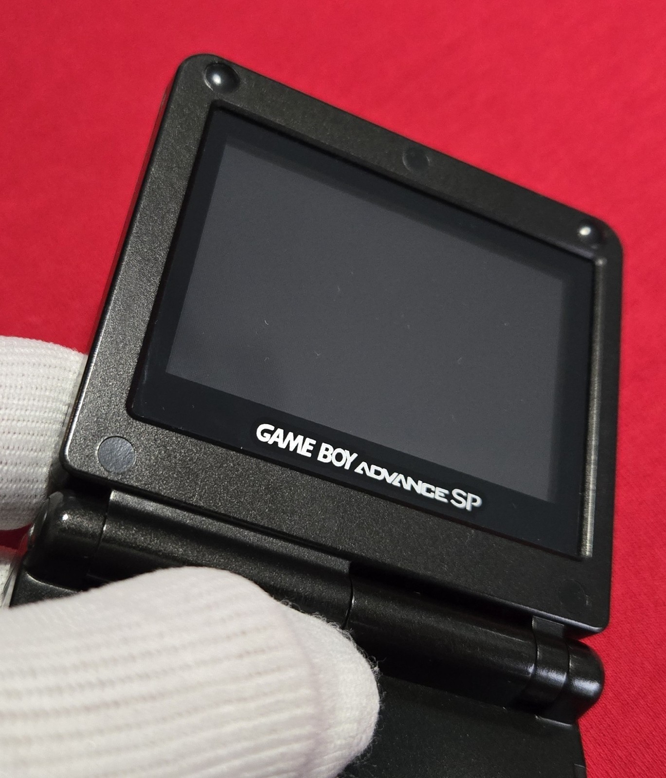 BUNDLE – Onyx Black Nintendo GameBoy Advance SP GBA SP AGS-101 – TESTED & CLEAN!
