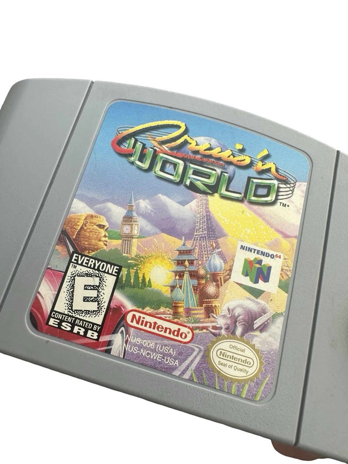 Cruis’n World (Nintendo 64, 1996) Authentic Tested And Working