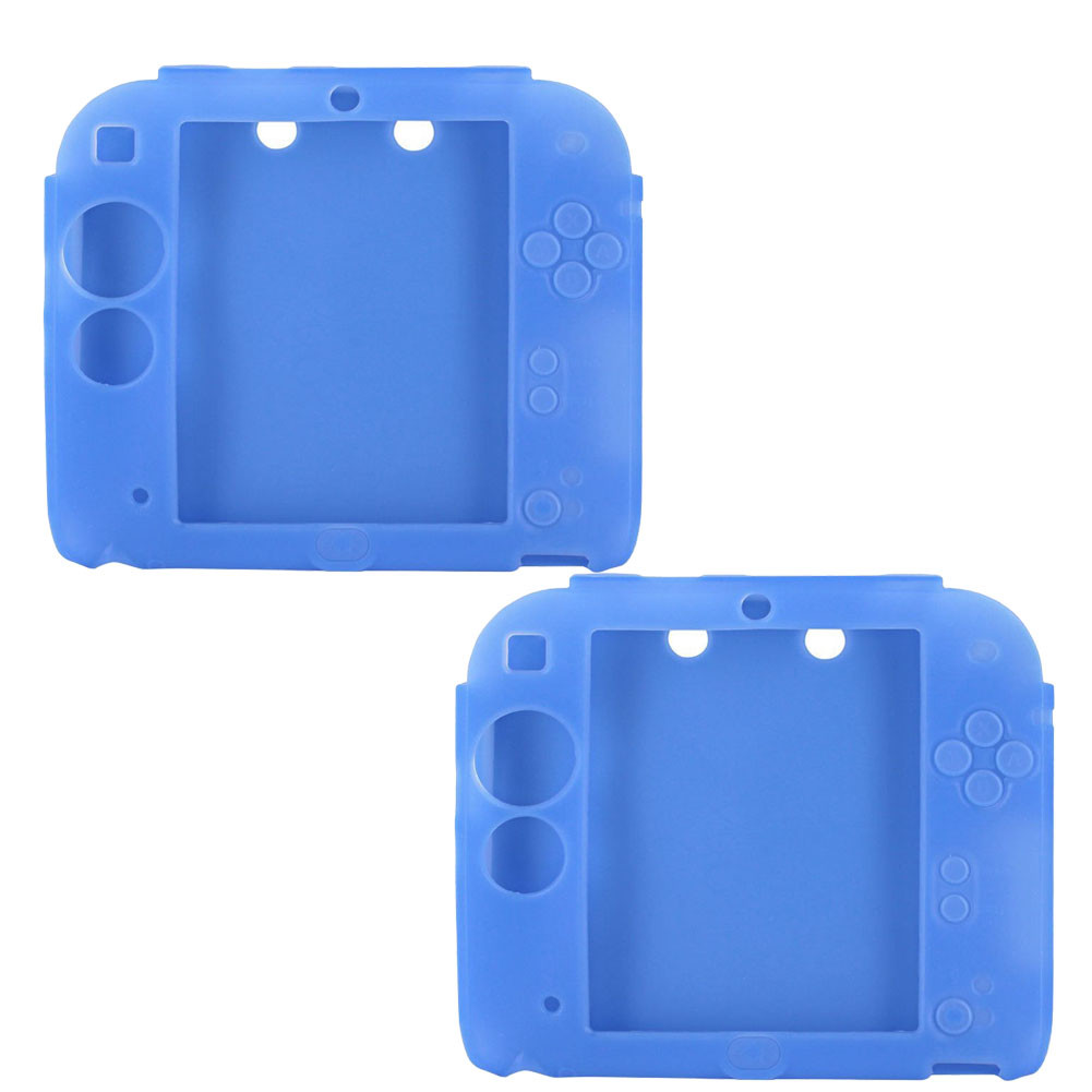 Kids Silicone Nintendo 2DS Soft Games Controller Gel Rubber Case Cover Skin Gift