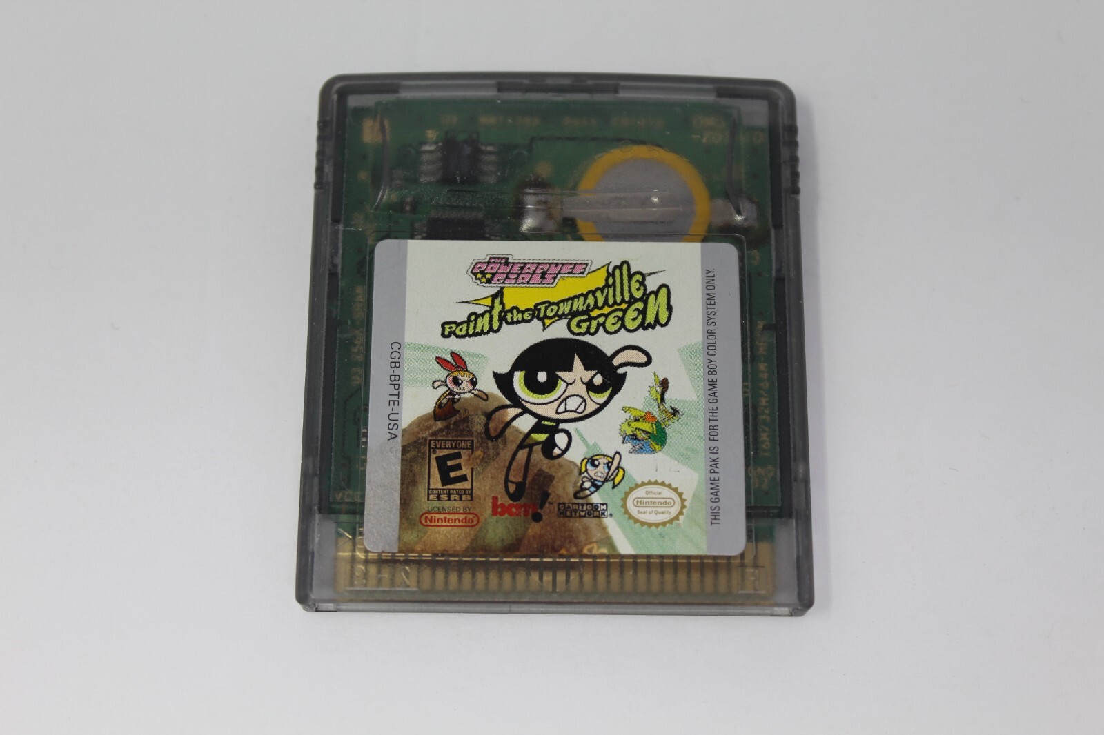 Powerpuff Girls Paint the Townsville Green (Nintendo Game Boy Color, 2000)