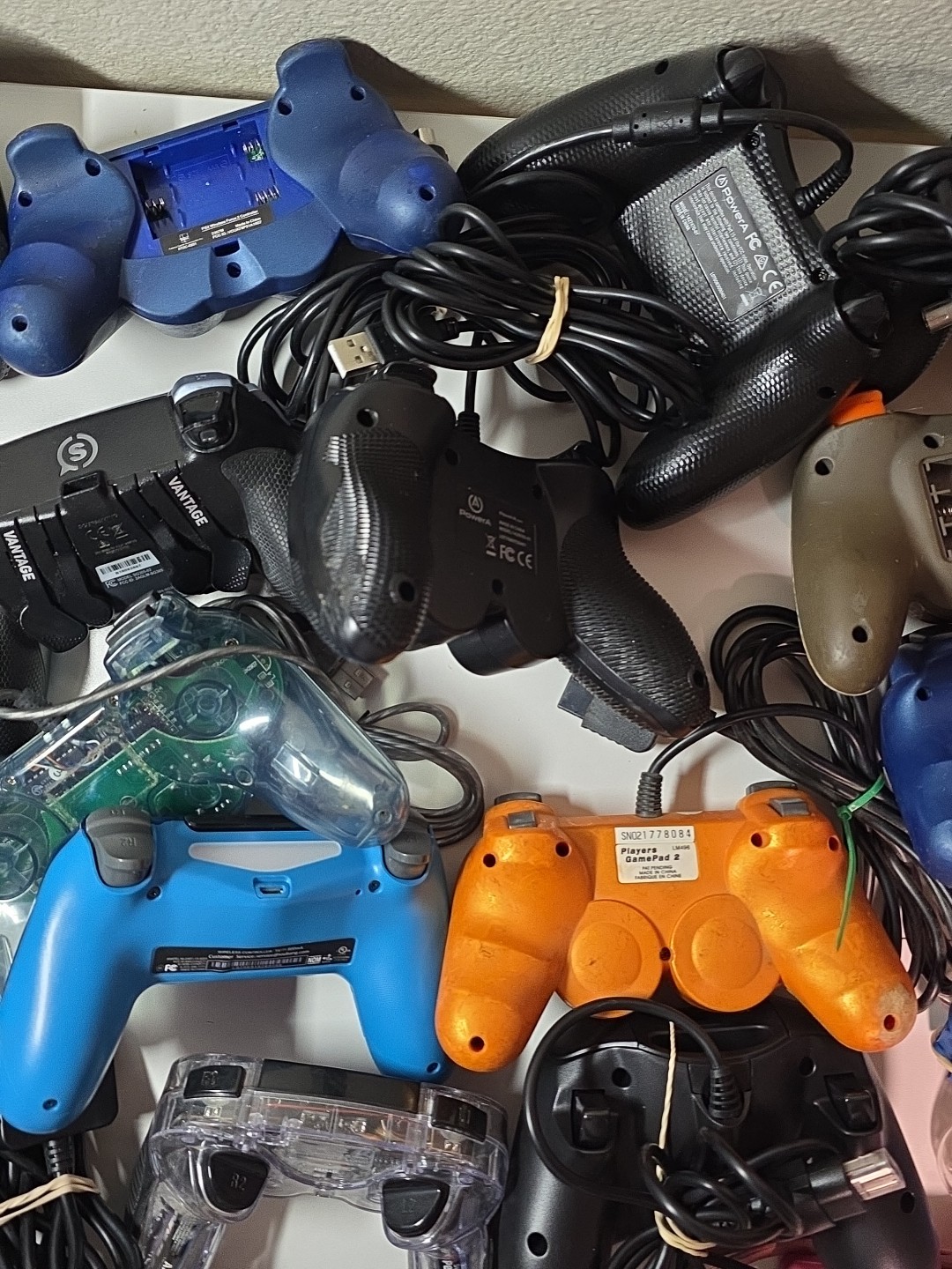 Lot Of 3rd Party Video Game Controllers & Accessories For Wii Xbox PS – Untested