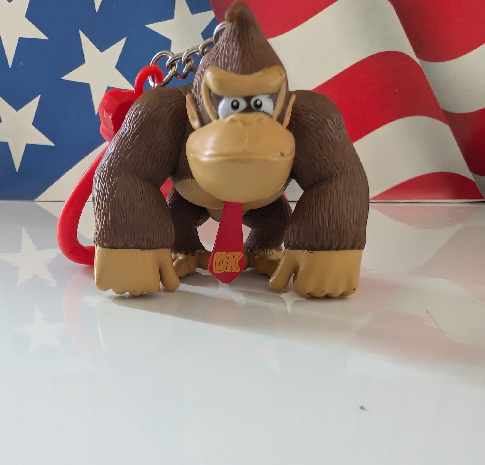 Vintage Nintendo Super Mario Backpack Buddies Donkey Kong Collector Clip S20