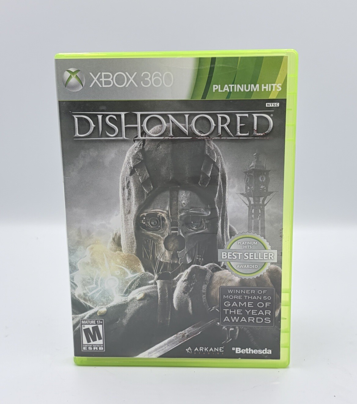 Dishonored (Microsoft Xbox 360, 2012) Complete w/ Manual – Tested Working