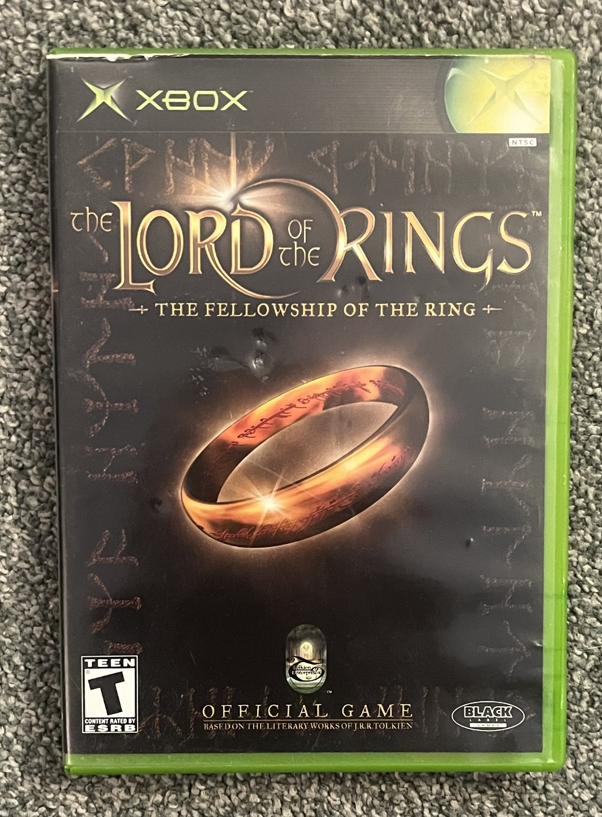 Lord of the Rings: The Fellowship of the Ring (Original Xbox) CIB Complete Game