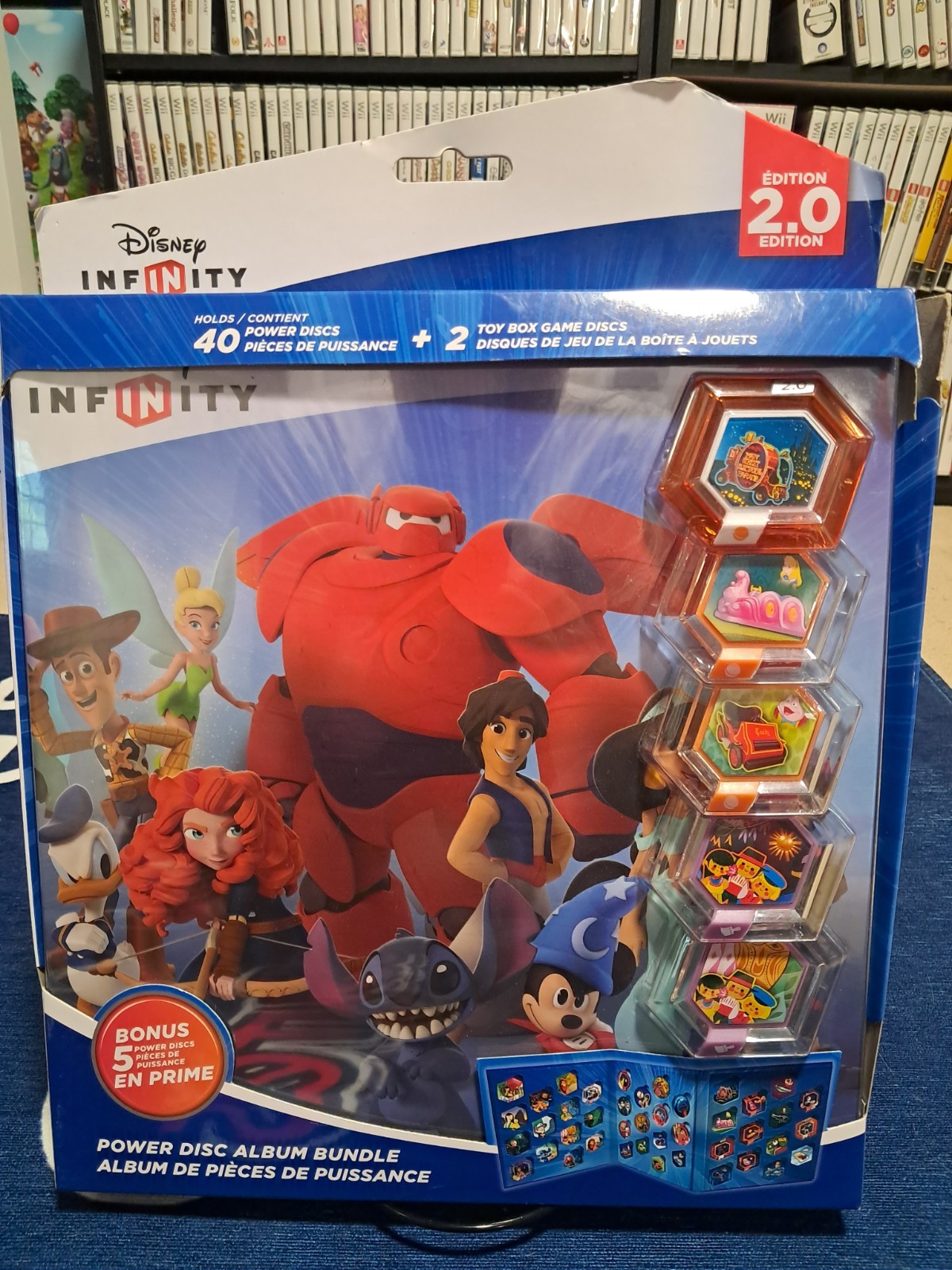 Disney Infinity Power Disc Album Bundle With 5 Bonus Disc – Sealed – Rare