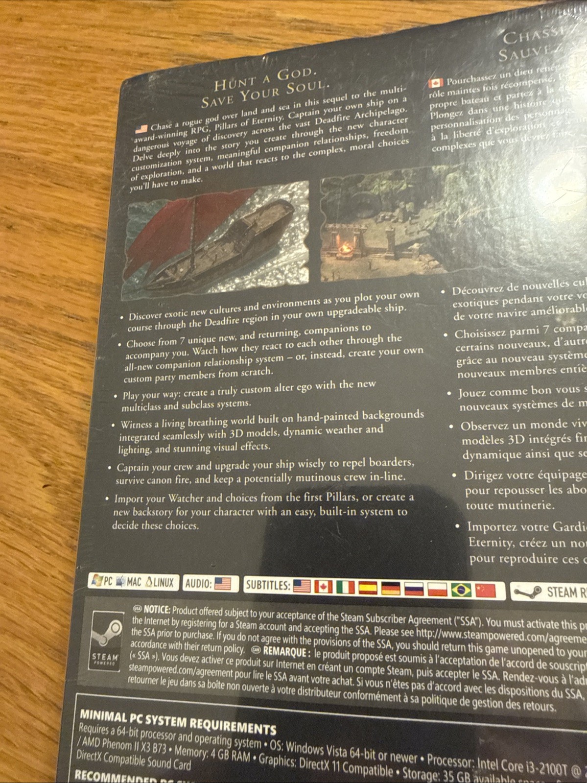 Pillars of Eternity II: Deadfire – Linux / MAC / PC Steam Required NEW SEALED