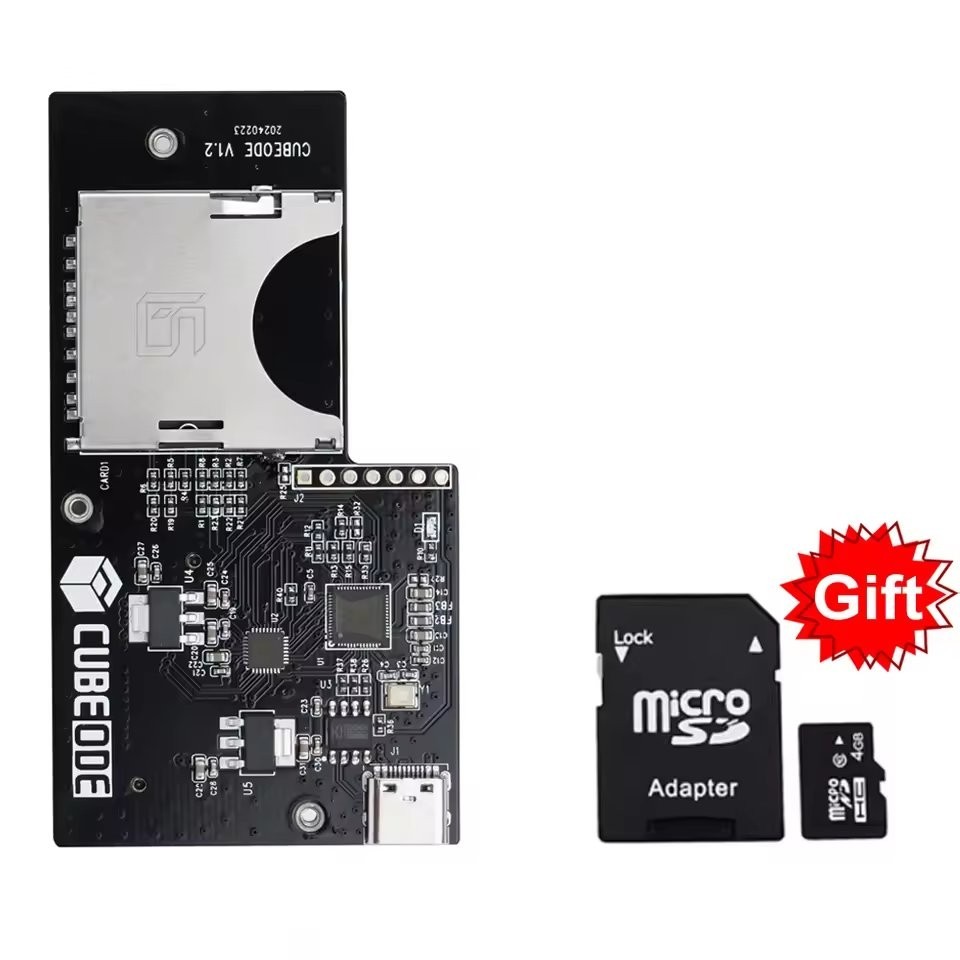 CUBEODE V1.2 Optical Drive Emulator ODE Board For GameCube Replace Disc Reader