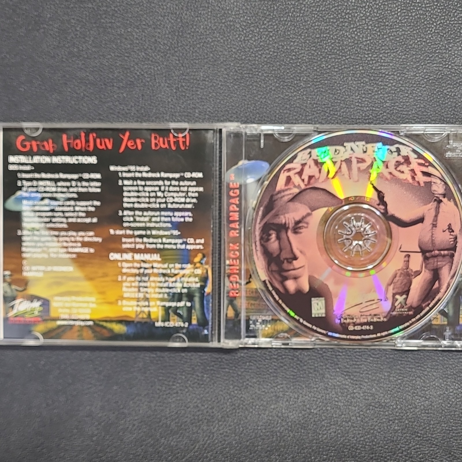 Interplay Productions Redneck Rampage PC 1997 Multiplayer Deathmatch Soundtrack