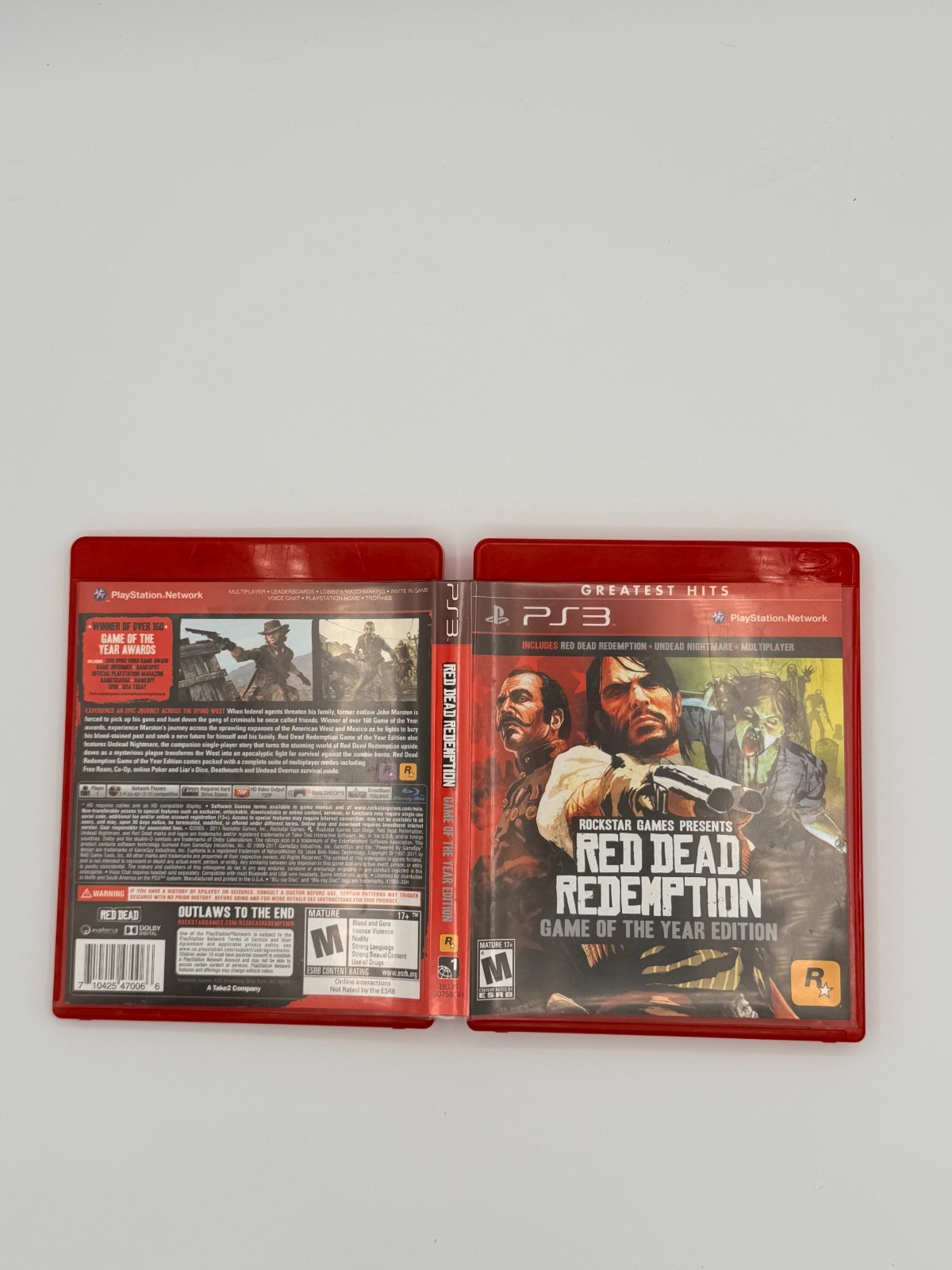 PS3 Essentials **9 Game Bundle** Lot TESTED & WORKING: Uncharted /Last of Us/RDR