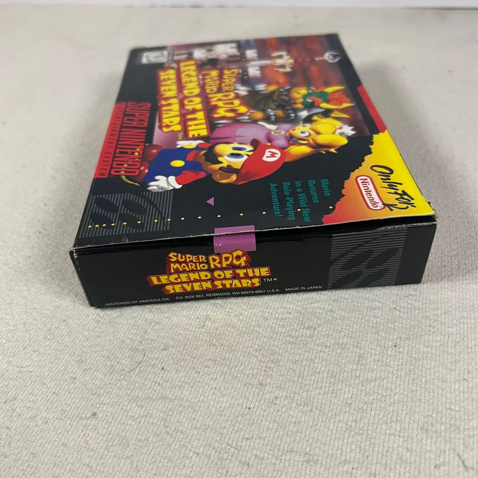 Super Mario RPG: Legend of the Seven Stars Nintendo SNES 1996 CIB Complete