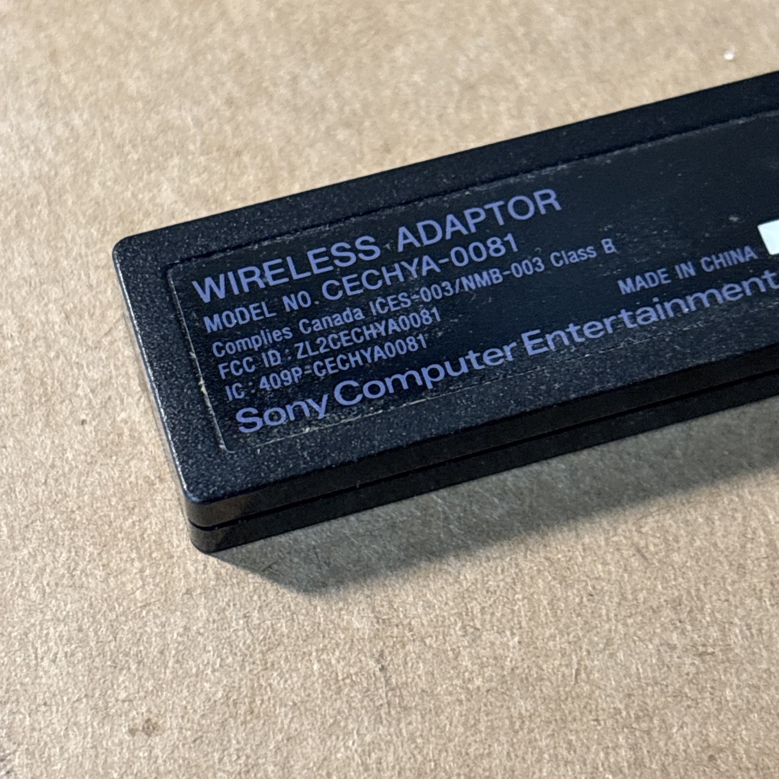 Genuine Sony Wireless Adaptor CECHYA-0081 USB Adapter Dongle for PlayStation