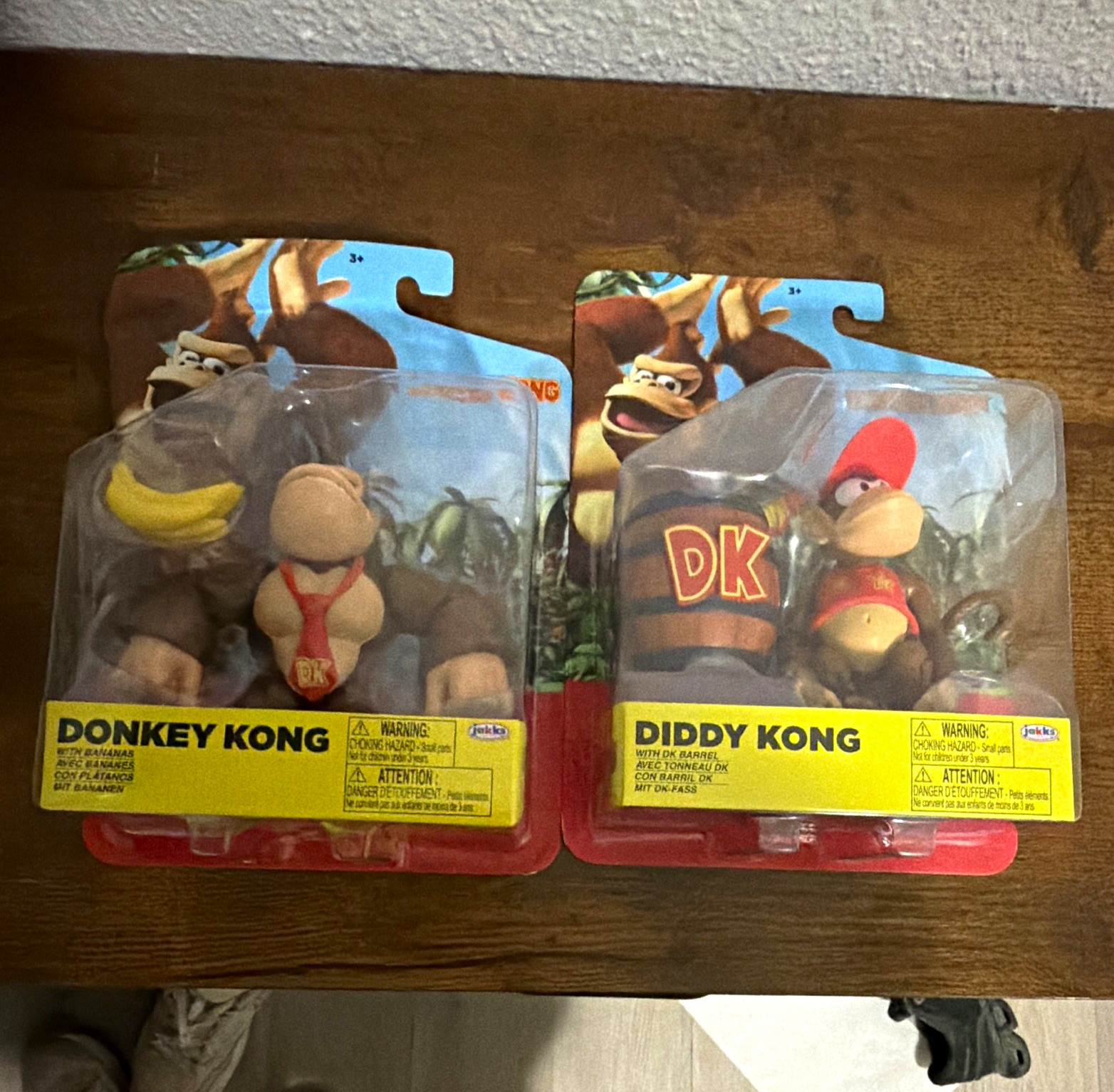 JAKKS Pacific Donkey Kong & Diddy Kong Articulated 2-Pack MPN 2573WE01