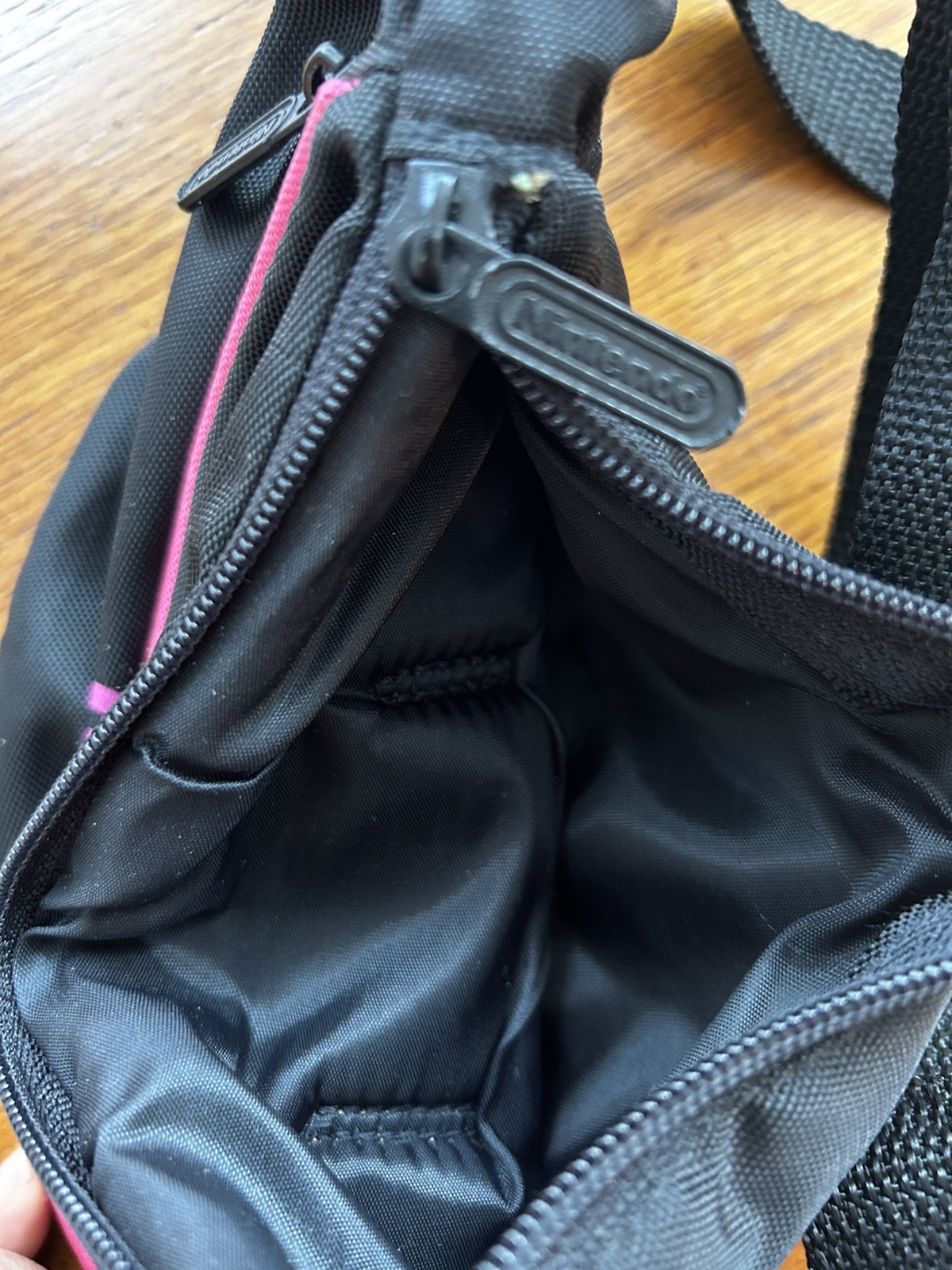 Vintage 90 y2k Nintendo Game Boy Hot Pink Black Fanny Pack Waist Case Bag Travel