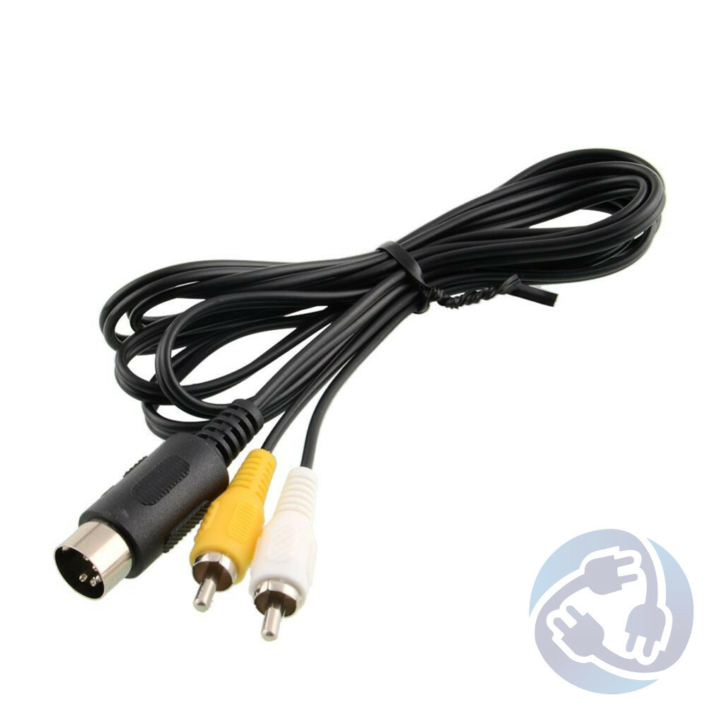 Wholesale Lot – 10X RCA Composite A/V Cable Cord for Sega Genesis Model 1