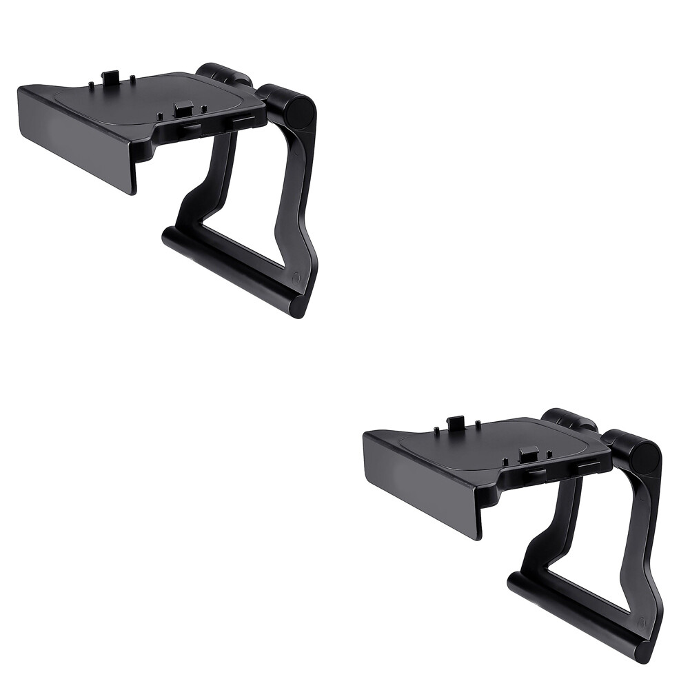US 1-2 Pc Safe TV Clip Mount Stand Holder for Xbox 360 Kinect Sensor Lightweight