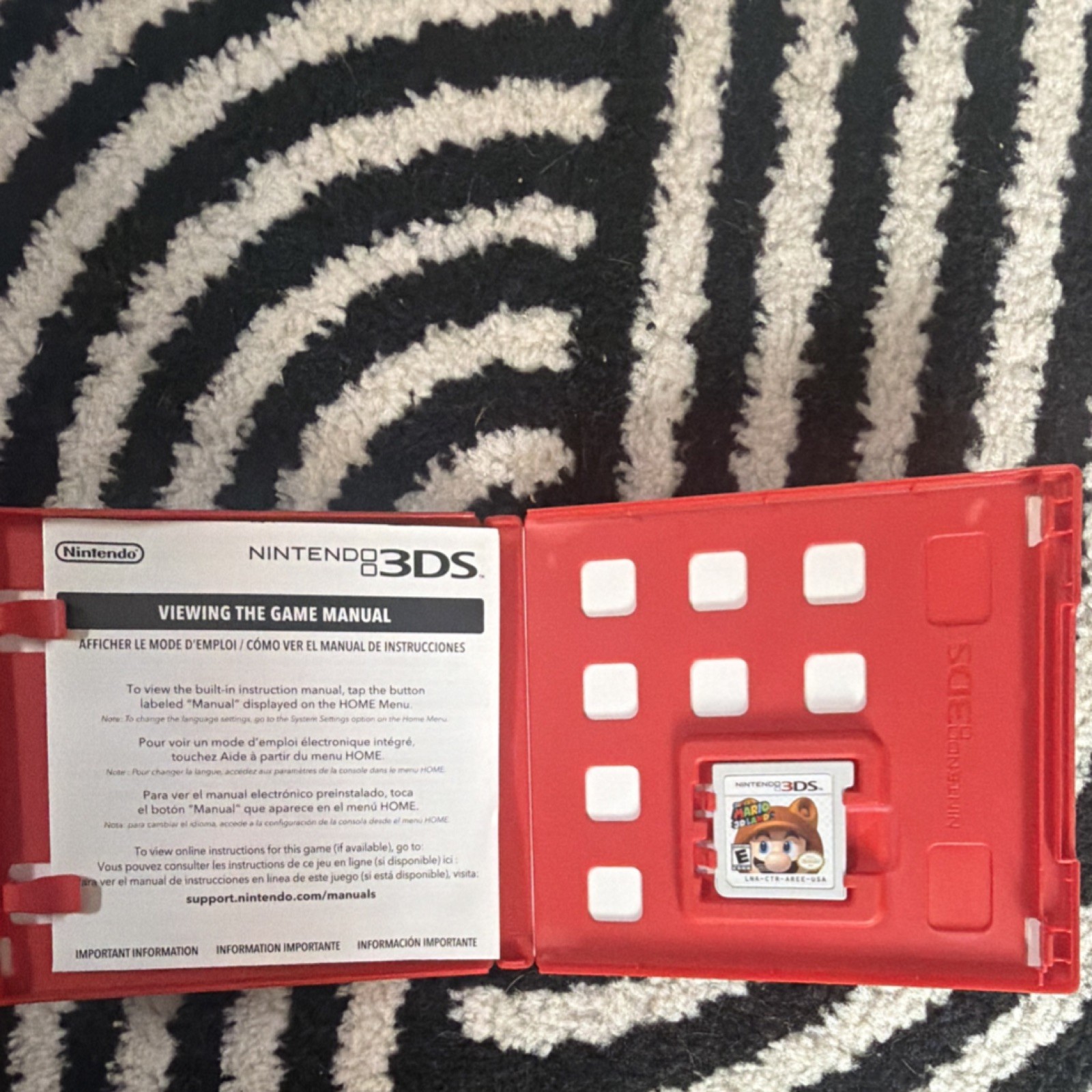 Nintendo Super Mario 3D Land Nintendo 3DS Platformer CIB