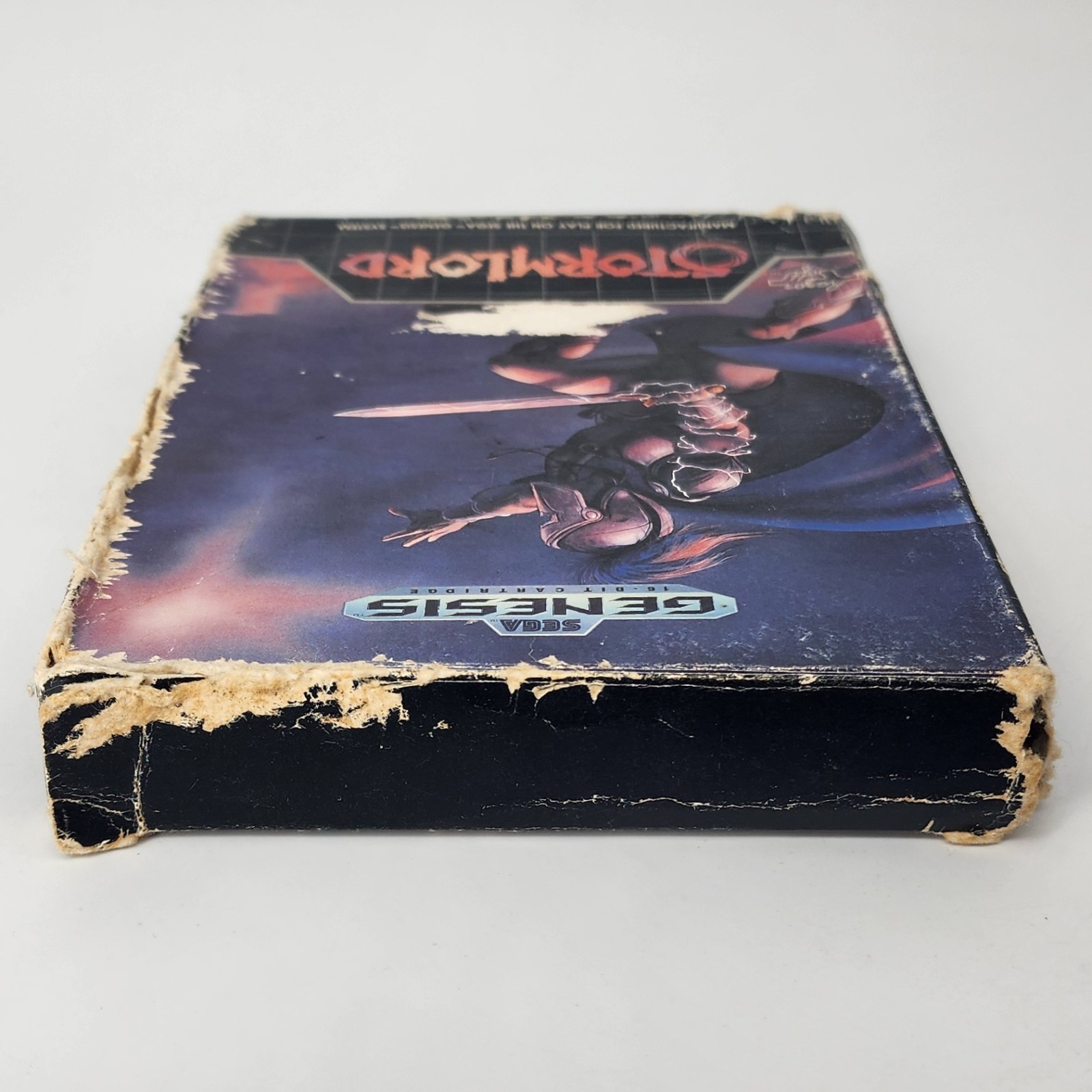 Stormlord Sega Genesis Complete Case Cart Manual CLEANED & TESTED w/ Protector!