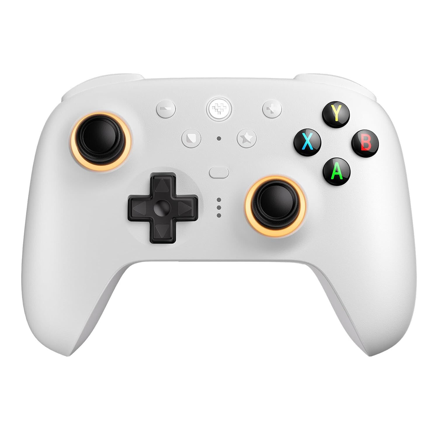 8BitDo Ultimate 2 Bluetooth Controller with Hall Effects + Charging Dock – White