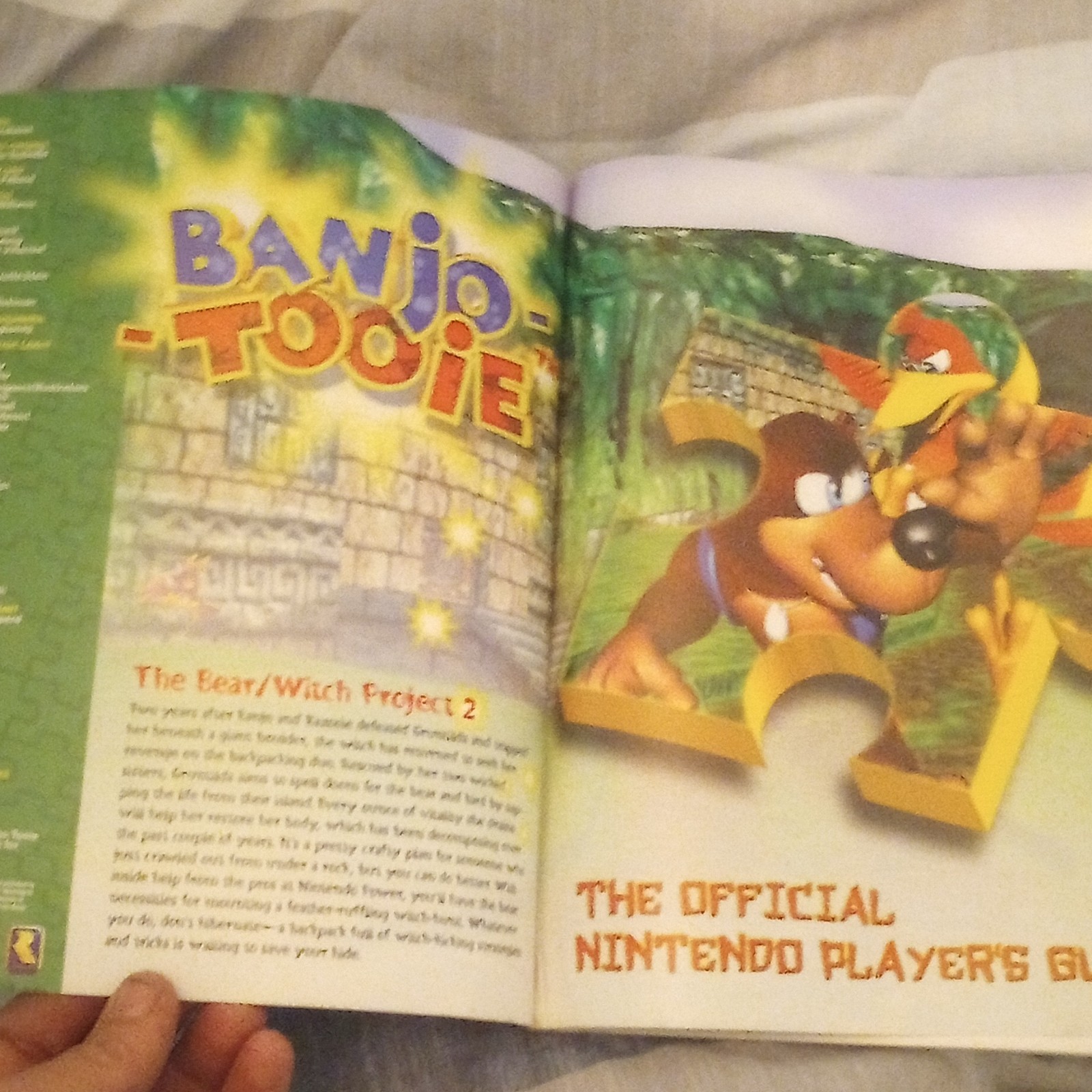 Nintendo Power Banjo-Tooie Strategy Guide Official Nintendo Player’s Guide 2000