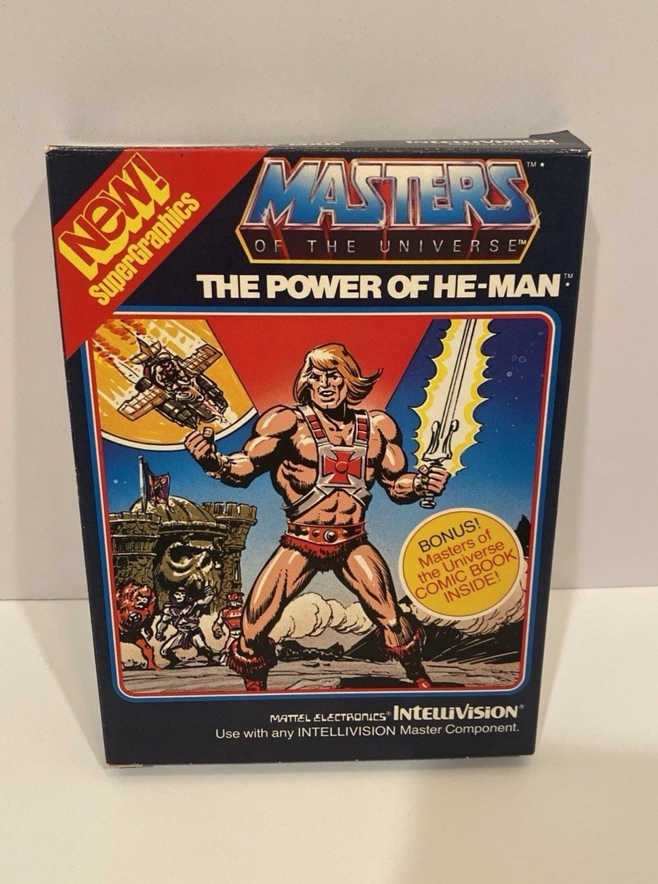 Masters of the Universe: The Power of He-Man (Intellivision, 1983) Great Box