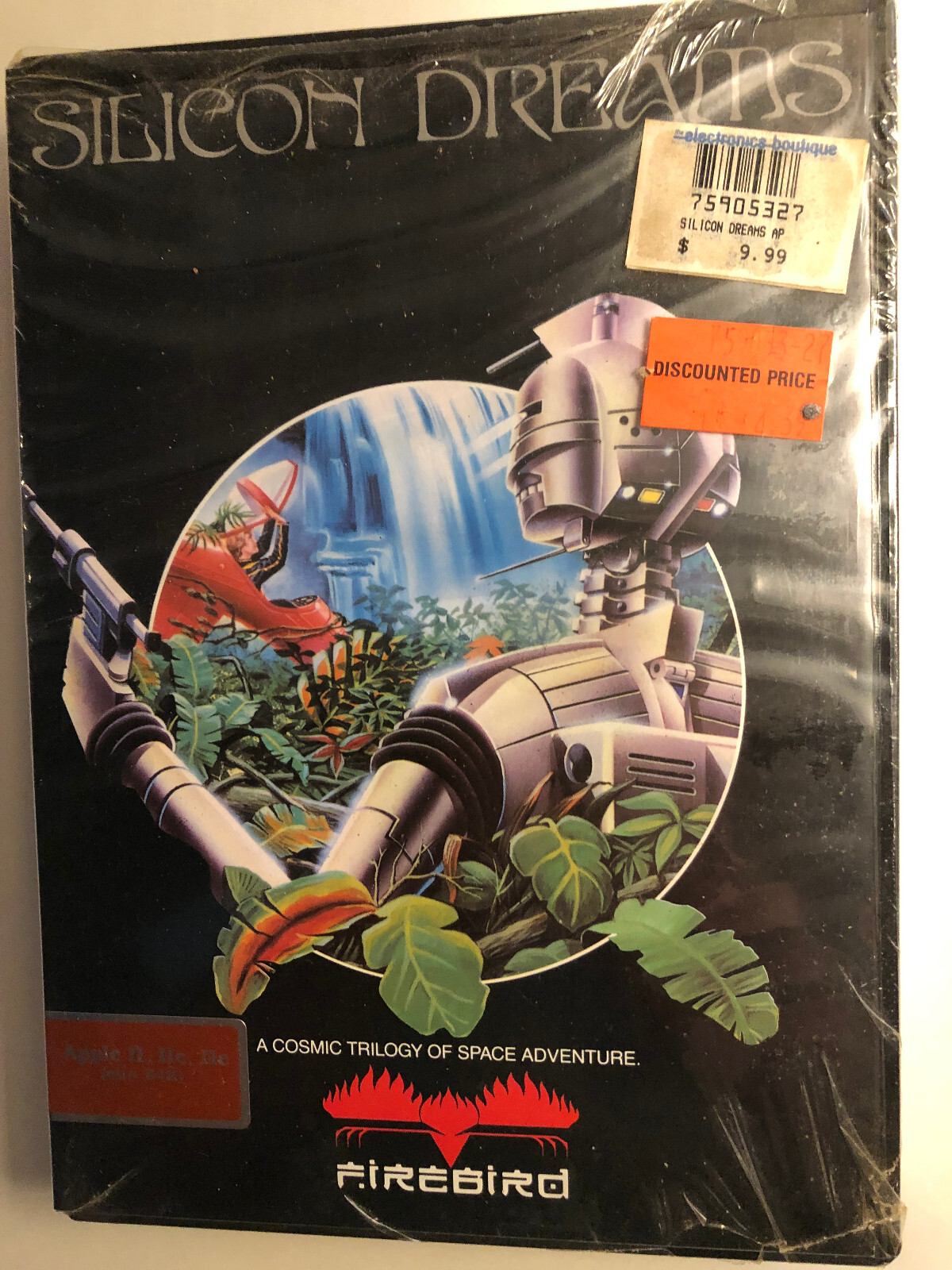 APPLE II SILICON DREAMS – Rare Vintage Video Game NEW SEALED IN PLASTIC BOX