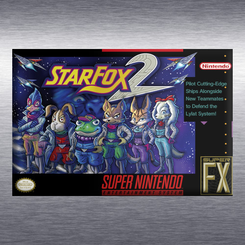 Star Fox 1, 2 Video Game Box Art *SNES* High Quality Magnet
