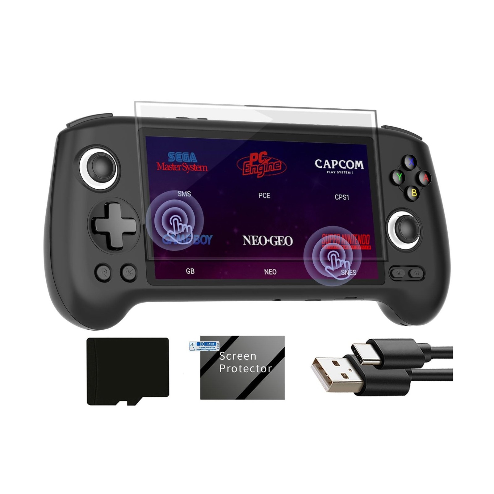 RG556 Retro Handheld Game Android 13,rg 556 Handheld Game with 5.48 inch Touc…
