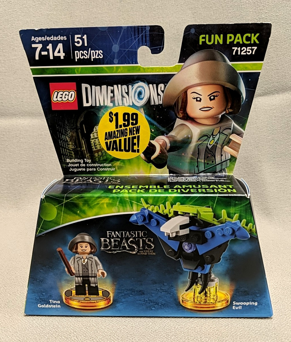 Fantastic Beasts Tina Goldstein / Swooping Evil (LEGO Dimensions) NEW #71257