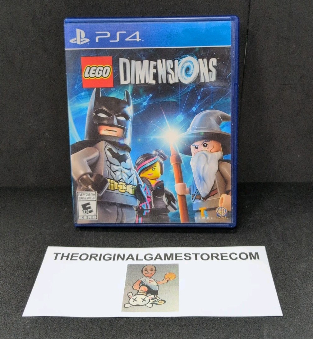 LEGO Dimensions – Sony Playstation 4 PS4 Game Only, + Manual
