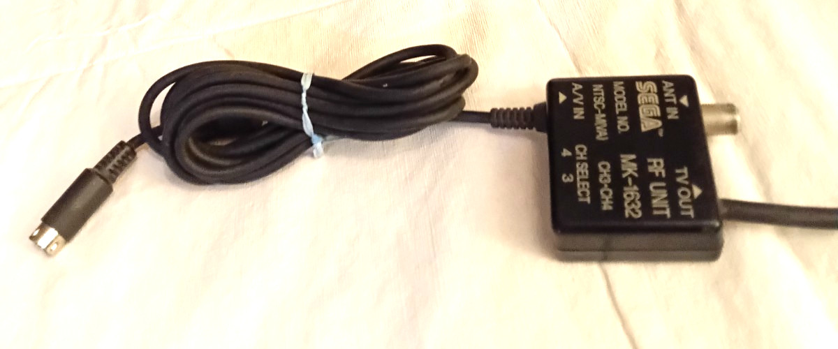Sega Genesis Console MK-1631A Complete Hook-Ups & Controller Work Perfectly!
