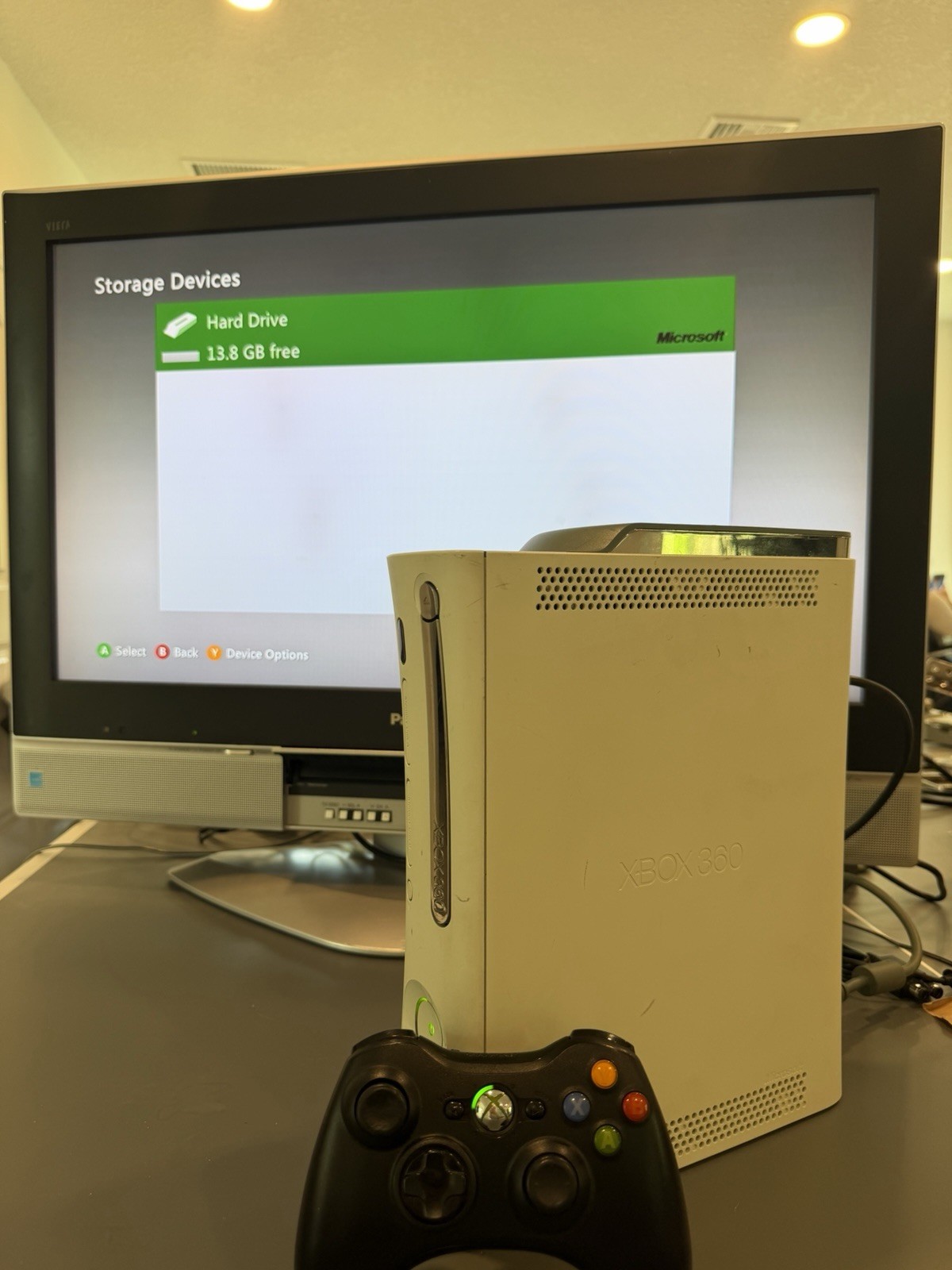 Xbox 360 White Console Bundle Controller, Power & HDMI – Tested – Cleaned