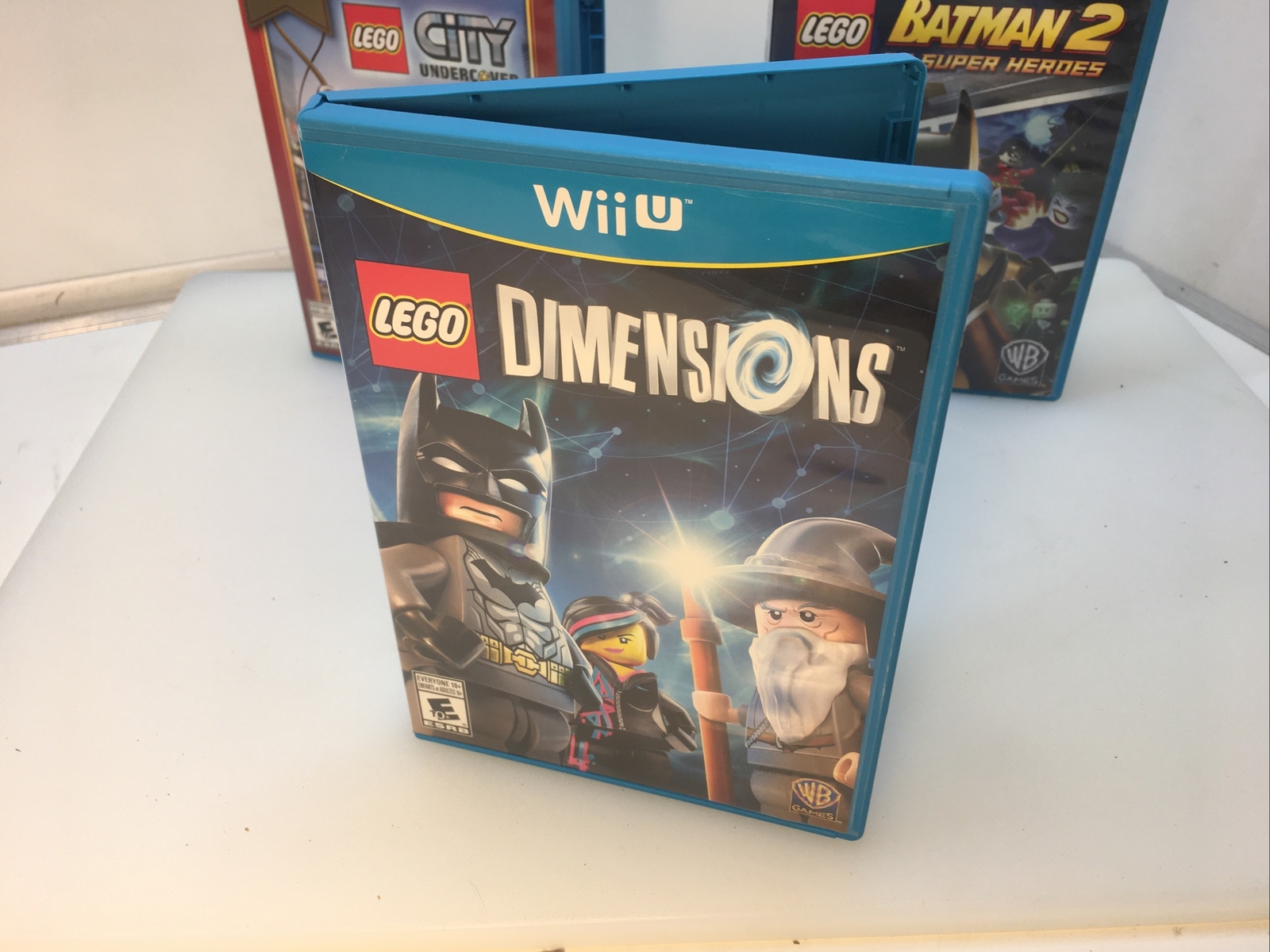 Lot of 3 Nintendo WiiU Wii U Lego Batman 2, Lego City Undercover, Dimensions