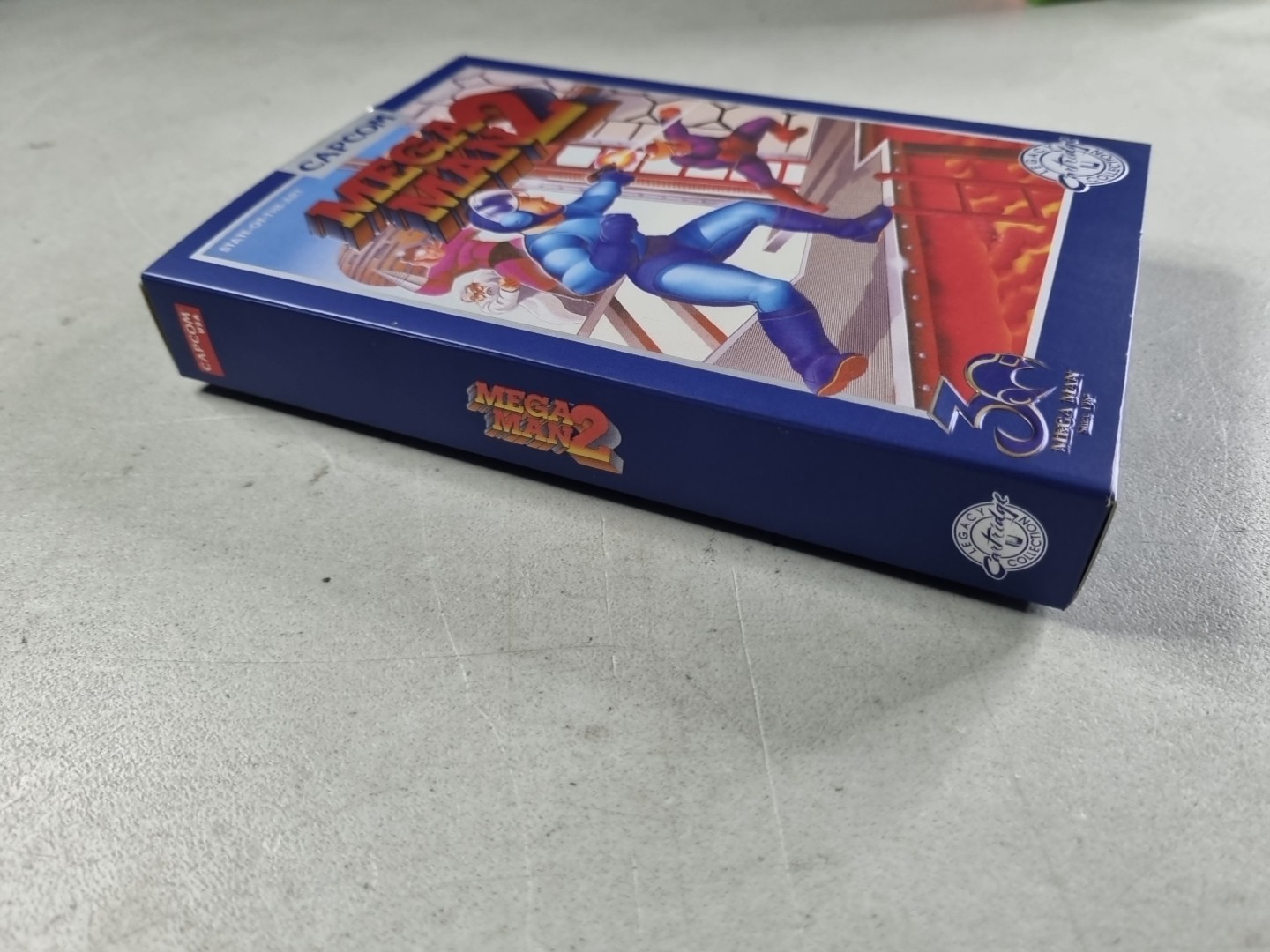 Mega Man 2 NES – 30th Anniversary iam8bit Blue Legacy Cartridge Collection