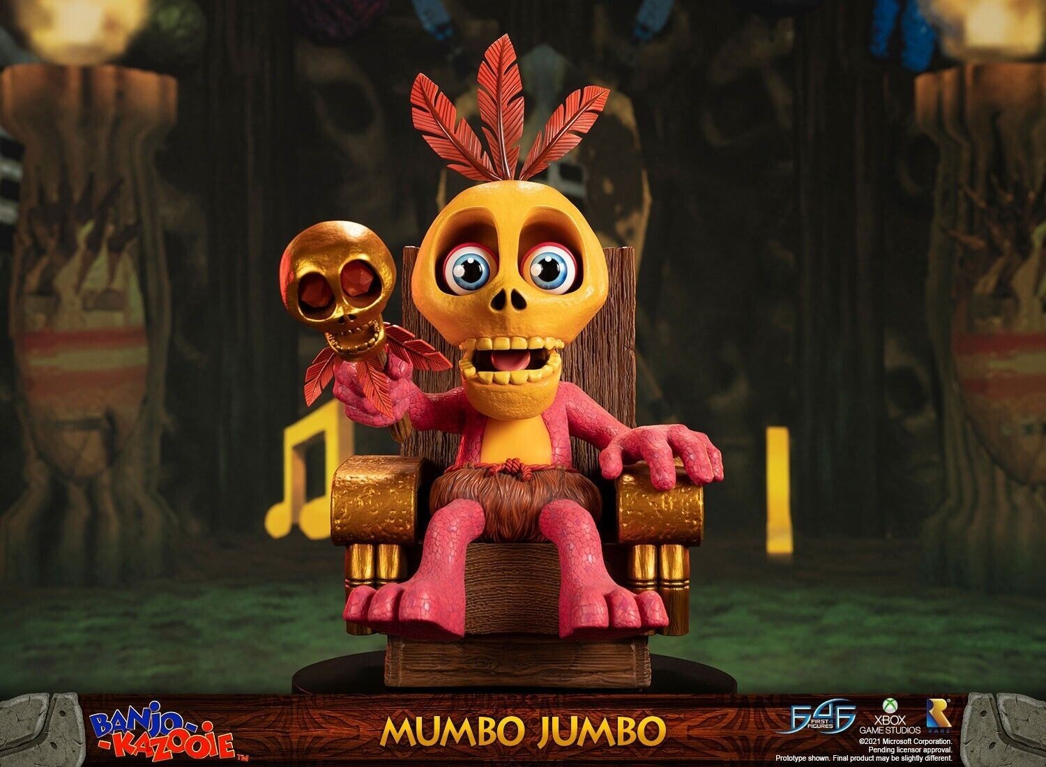 First4Figures Banjo-Kazooie: Mumbo Jumbo Standard Statue Mint in Box