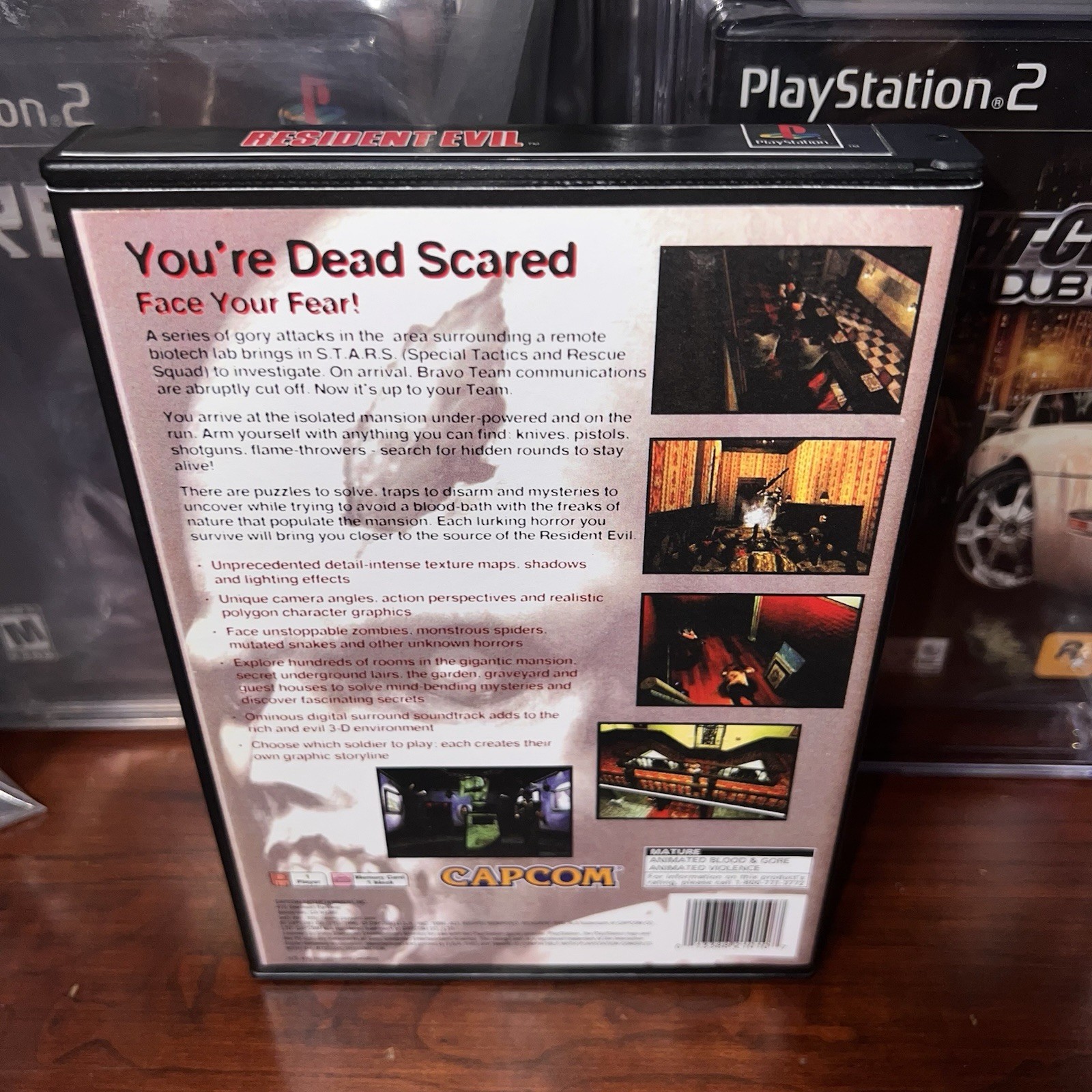 Remake l‼️Of The Resident Evil 1996 Long Box With Manual! ‼️Read ‼️🔥💎🍀🔥
