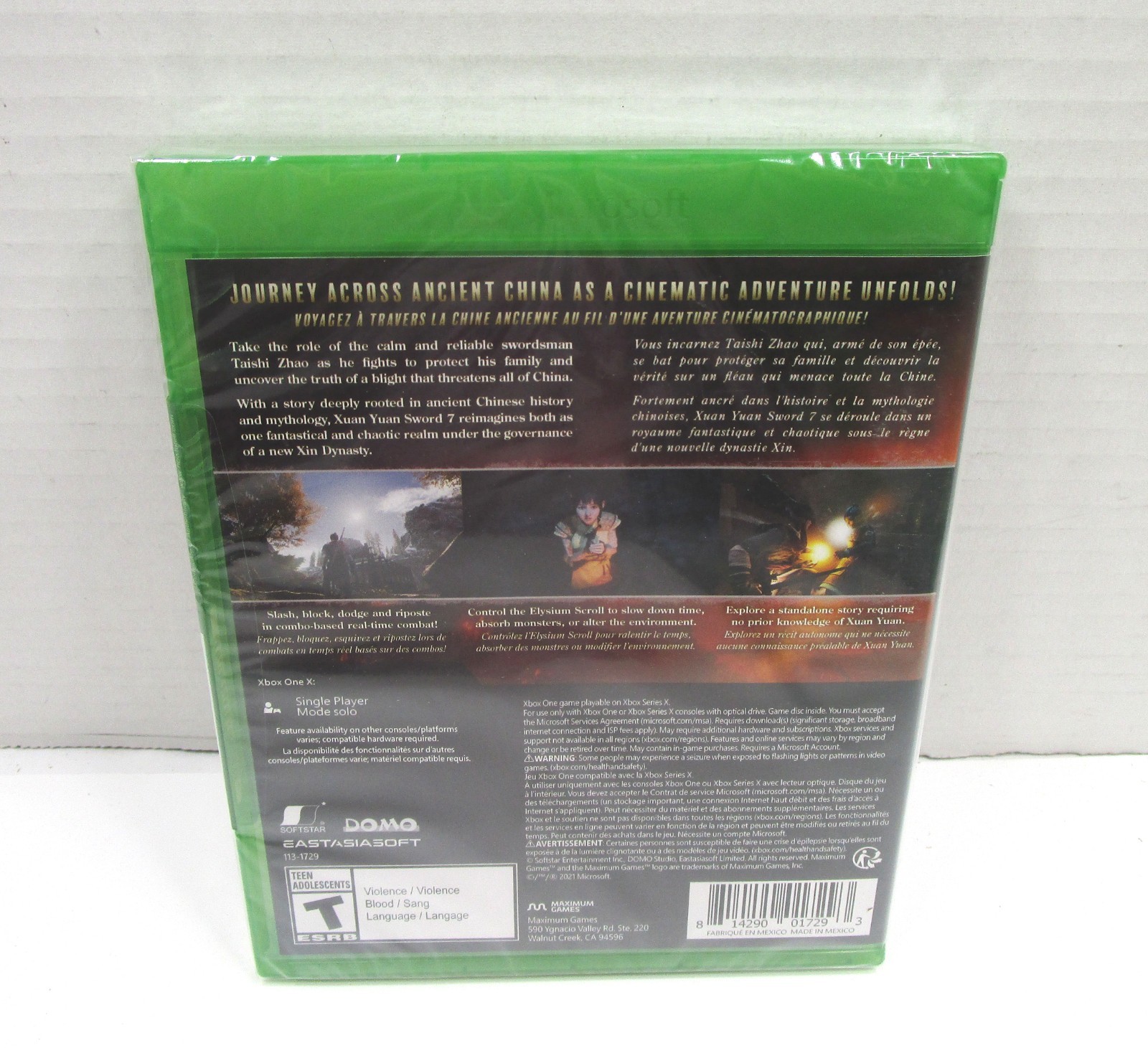 XUAN-YUAN SWORD 7 Xbox One & Series X Game NEW Factory Sealed