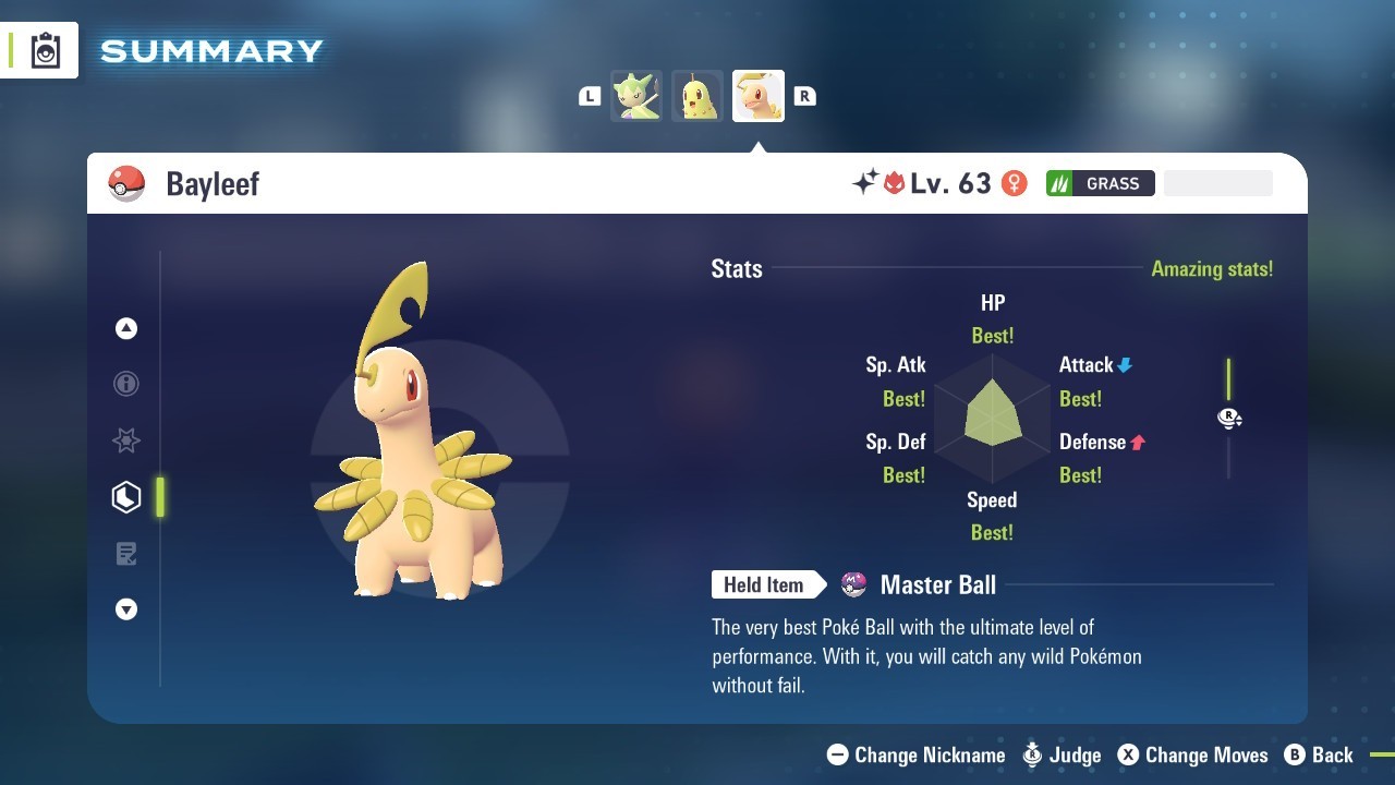 Choose Your Shiny Alpha Pokemon Max 6IV Pokémon Legends Z-A Low Level ZA PLZA