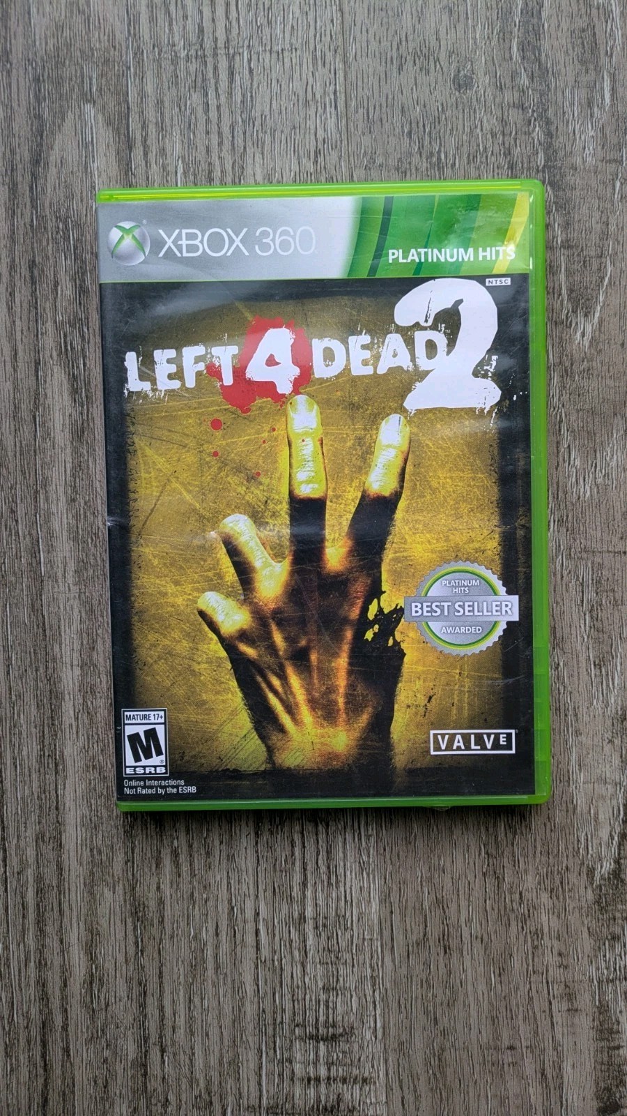 Left 4 Dead 2 (Xbox 360, 2009) – Authentic Case Only – No Game