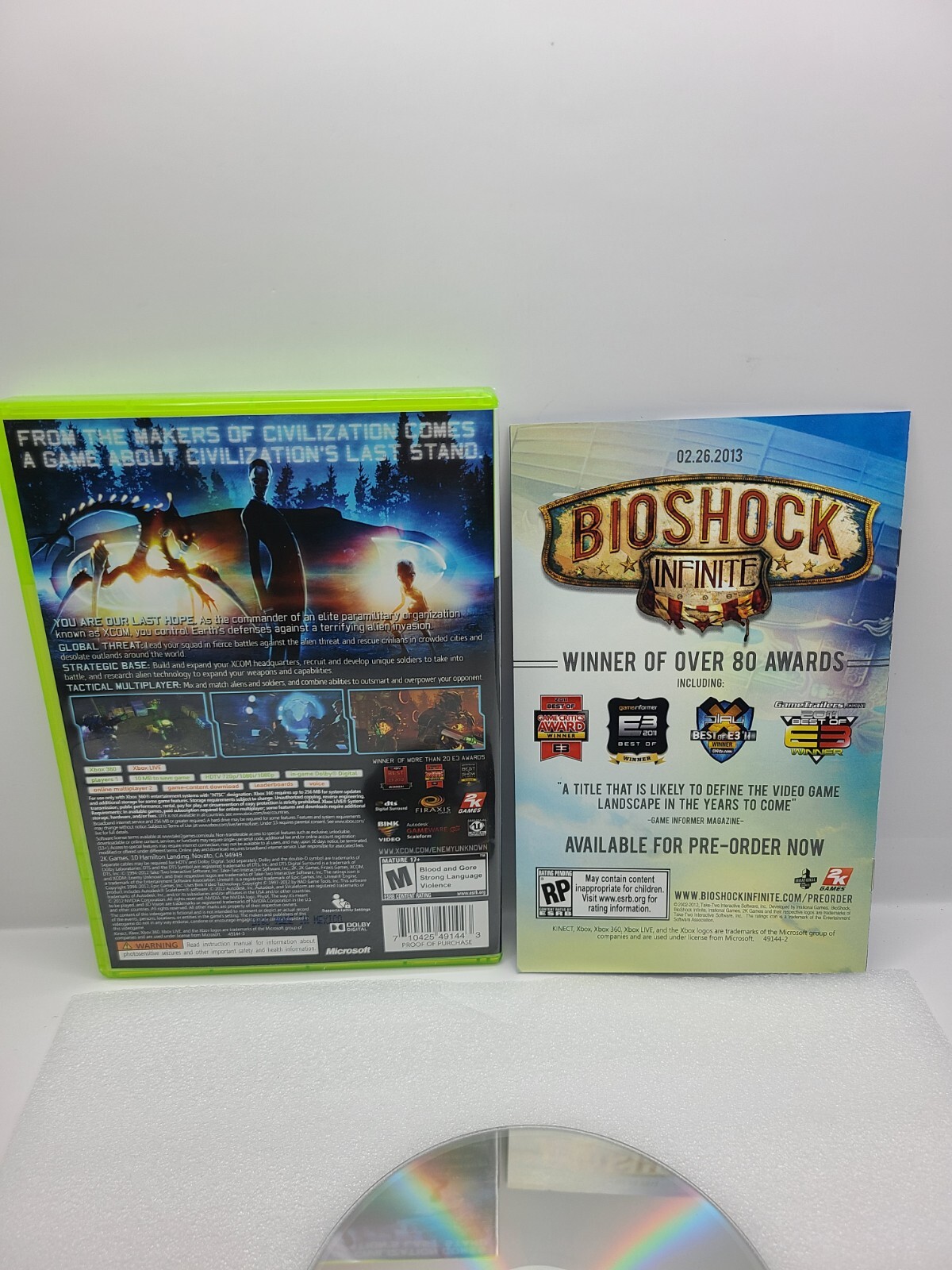 VGC! XCOM: Enemy Unknown – Xbox 360 Game – Complete