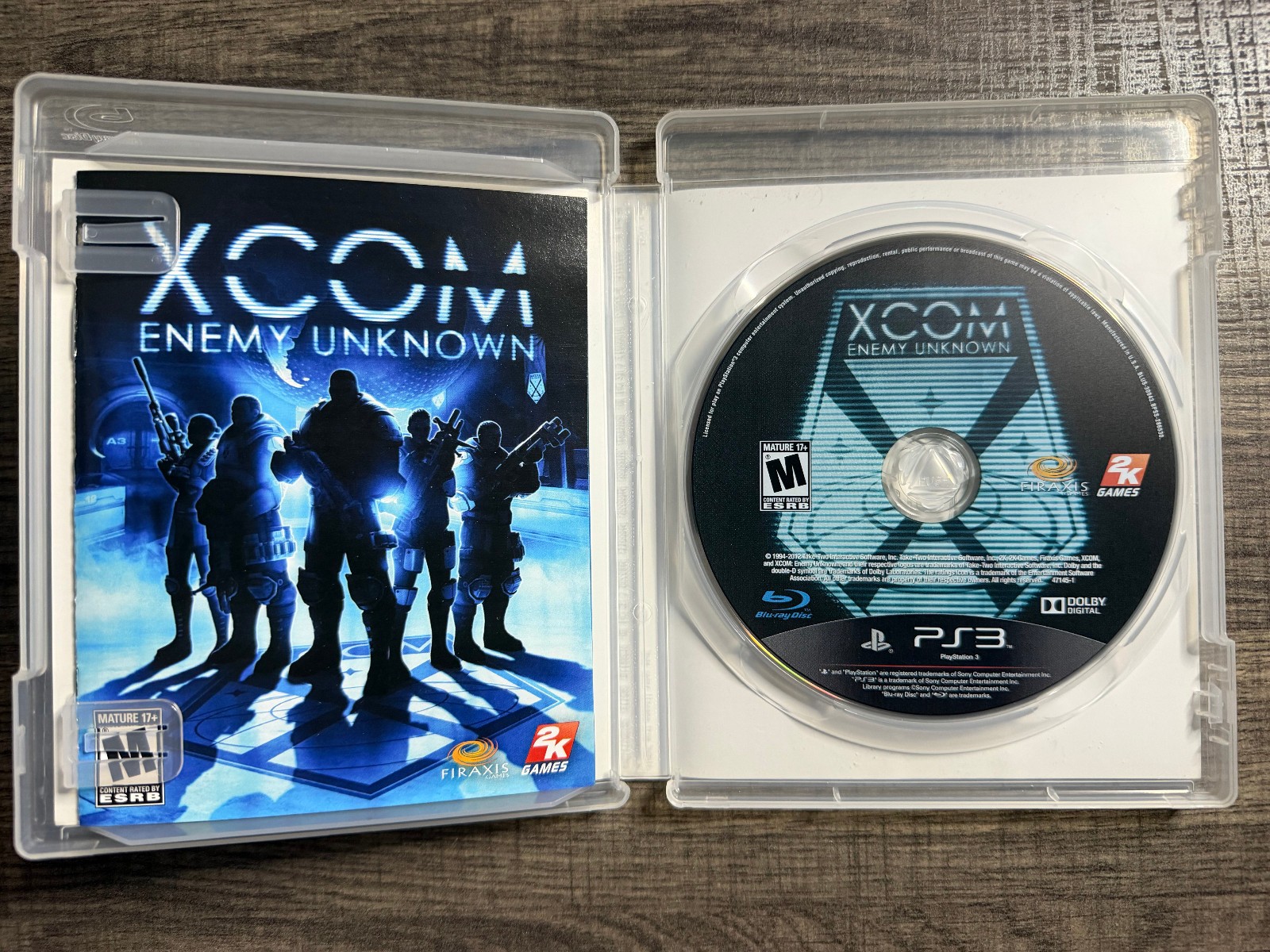 XCOM: Enemy Unknown – Sony Playstation 3 PS3 – 2K Games – Acceptable Condition