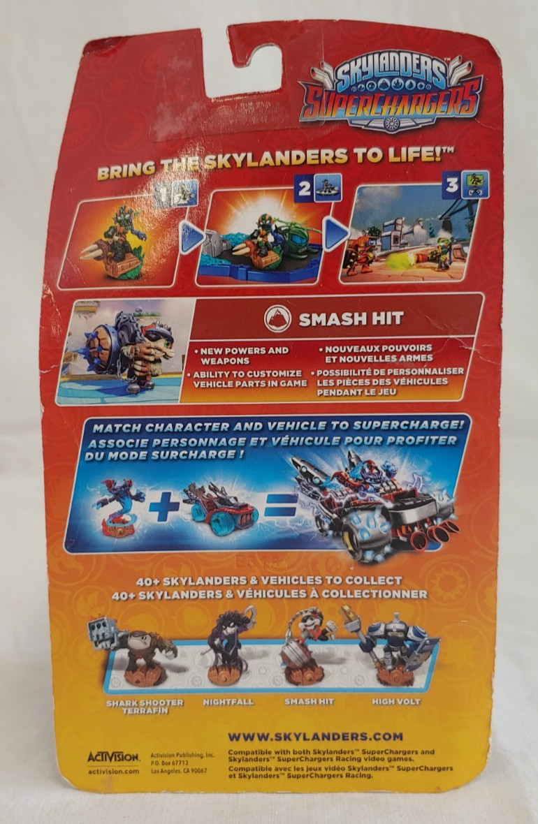 Skylanders SuperChargers Smash Hit Character Pack
