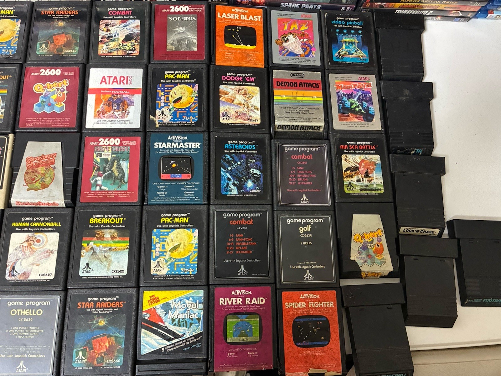 60 Assorted Atari Games Untested