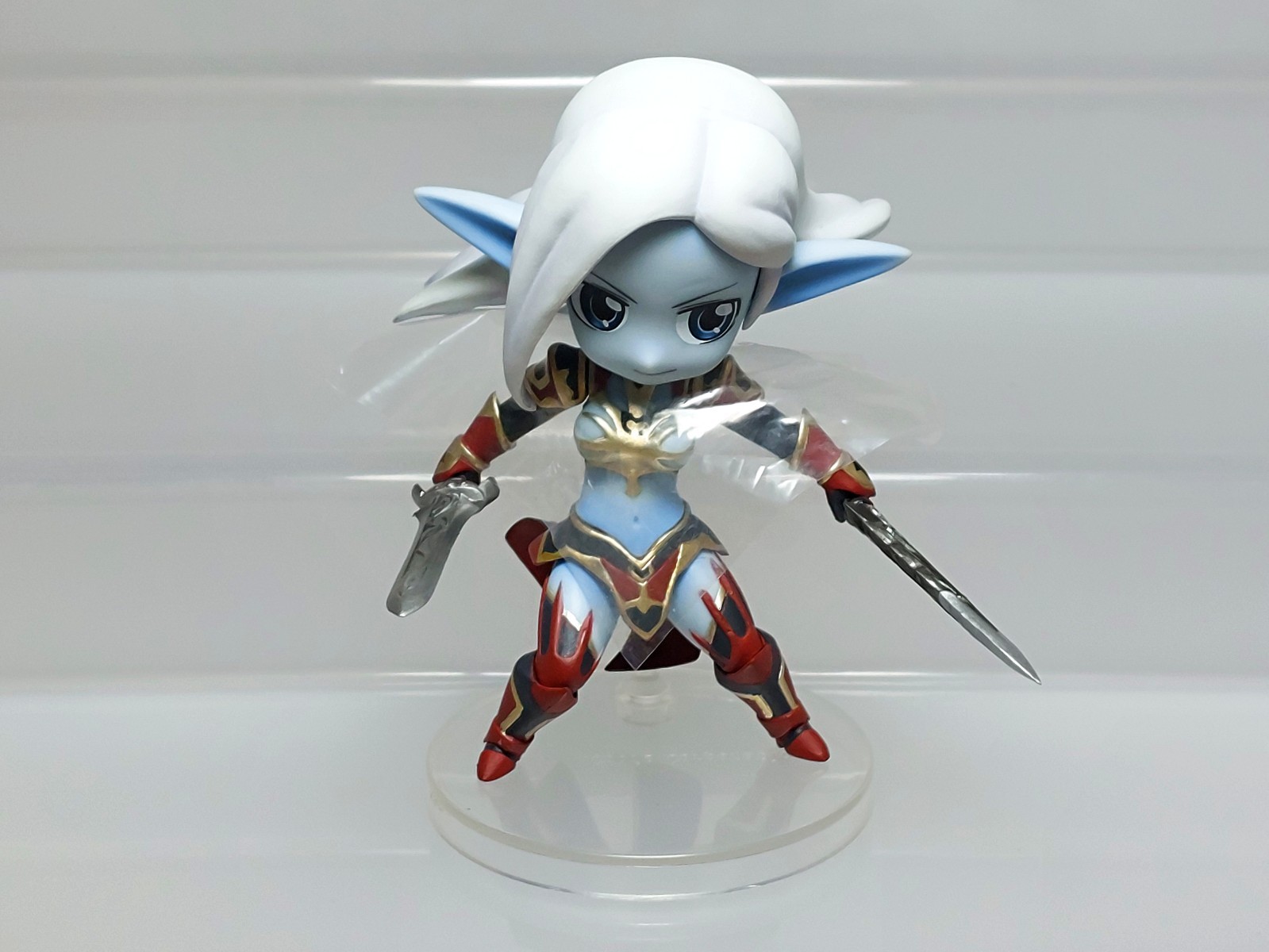 Choco Ochi Lineage 2 II x Hirai Yukio Dark Elf Figure Orchid Seed 2011 3.2in