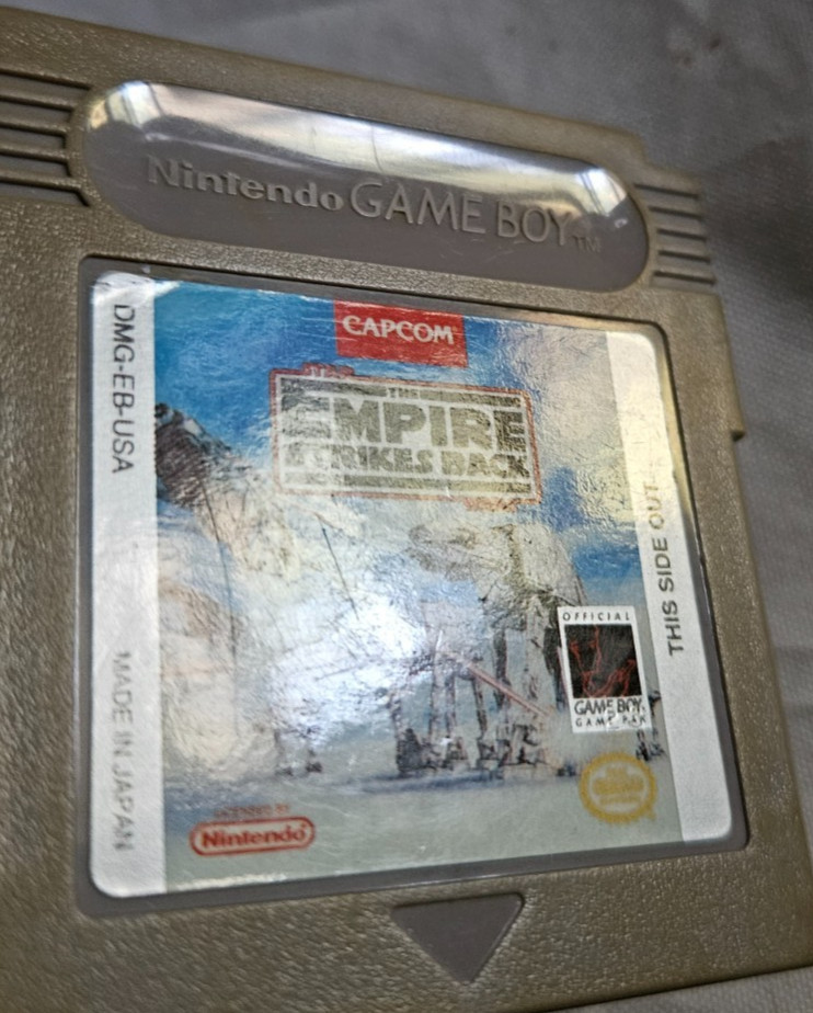 Star Wars Empire Strikes Back Cartridge Only Authentic Nintendo GameBoy Capcom