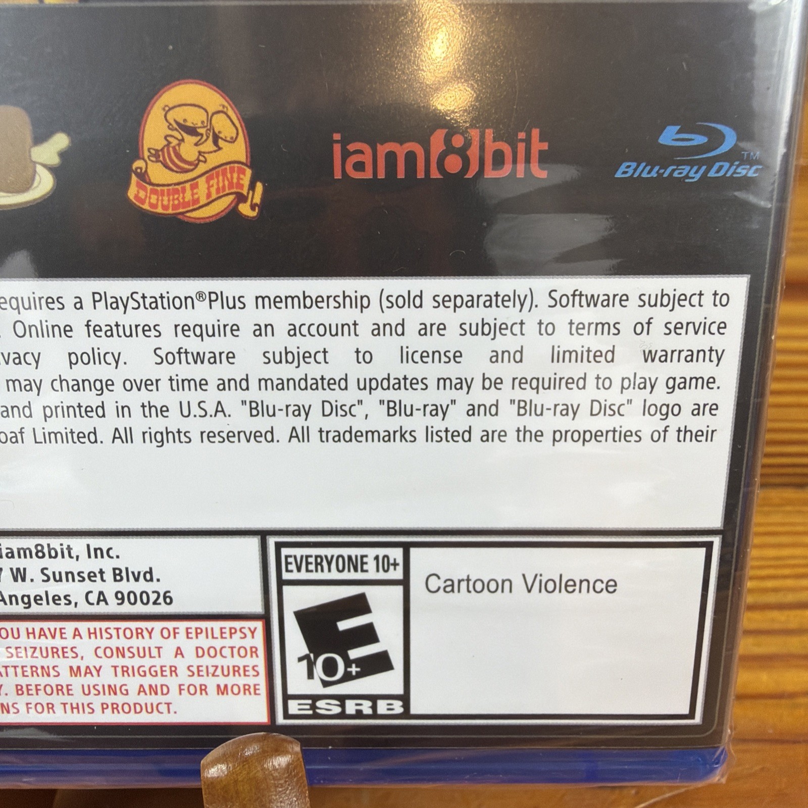 Gang Beasts (PlayStation 4) iam8bit Variant NEW/FACTORY SEALED PS4