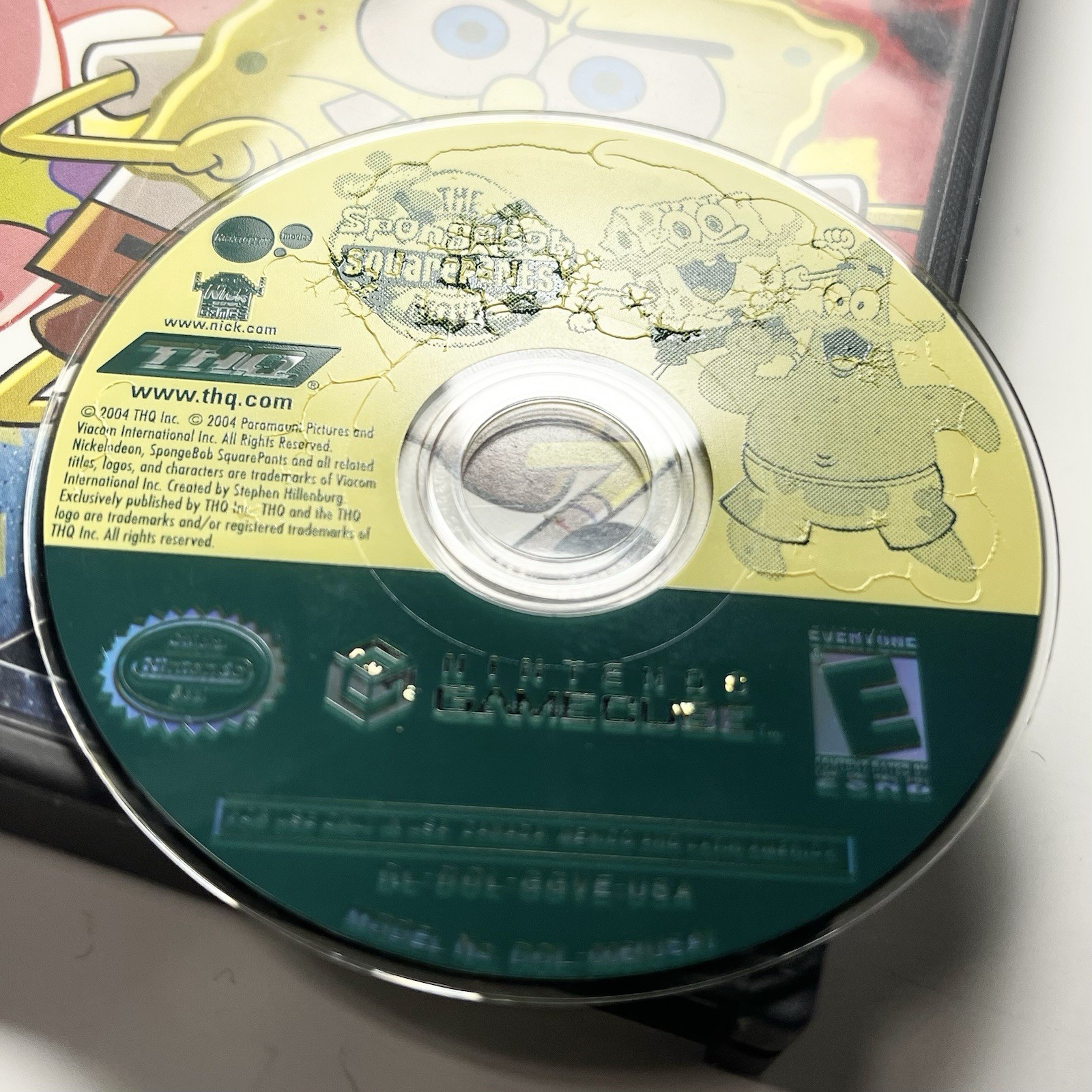 SpongeBob SquarePants Movie Nintendo GameCube (Tested!) – Read – Complete CIB