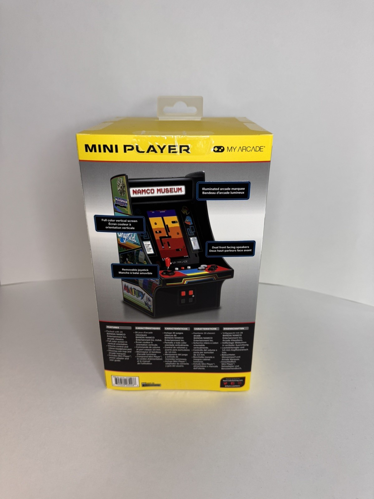 My Arcade Namco Museum Mini Player 10″ Retro Arcade Machine DGUNL-3226 NEW